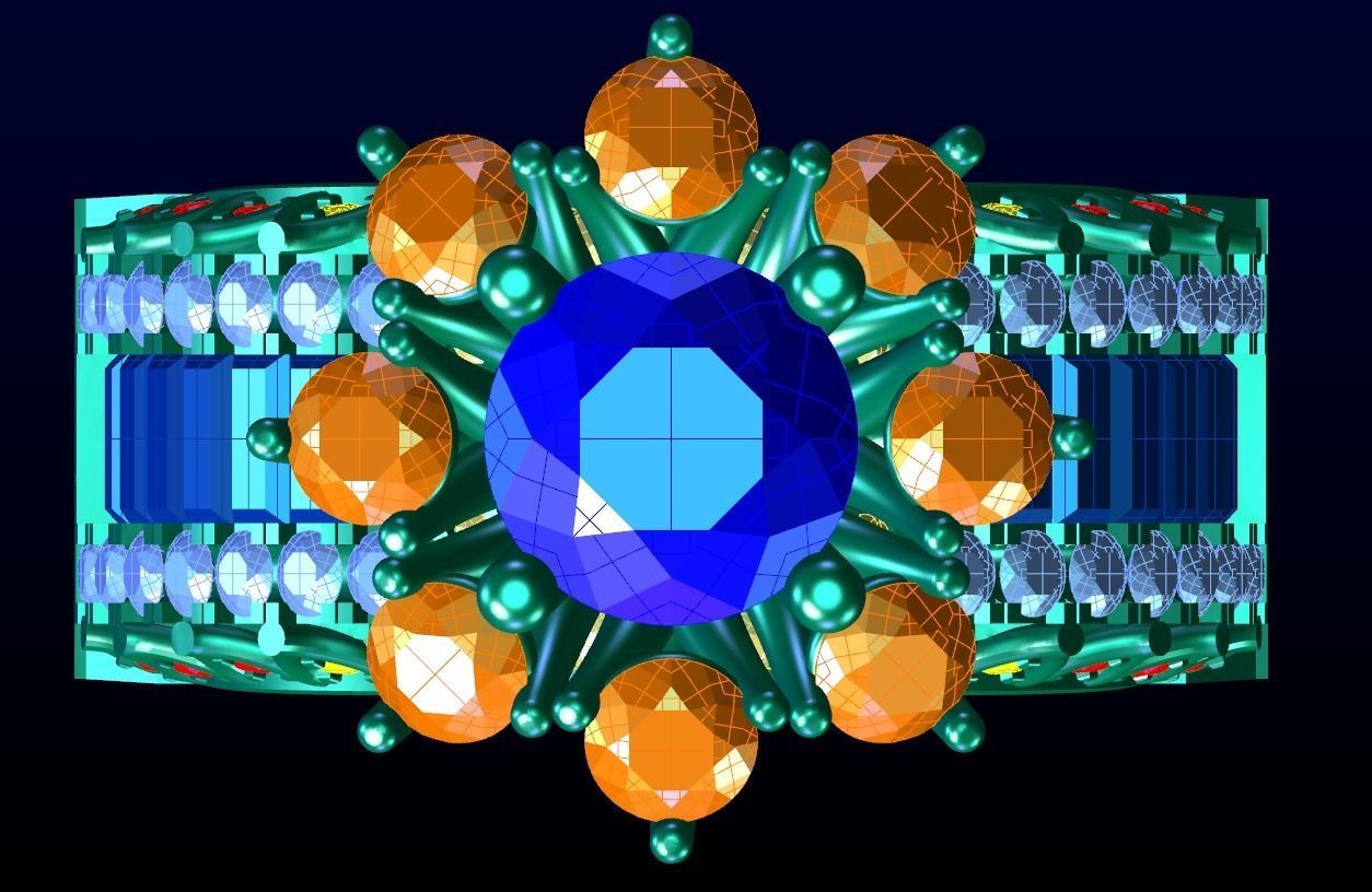 Engagement Ring 27 3D print model_5