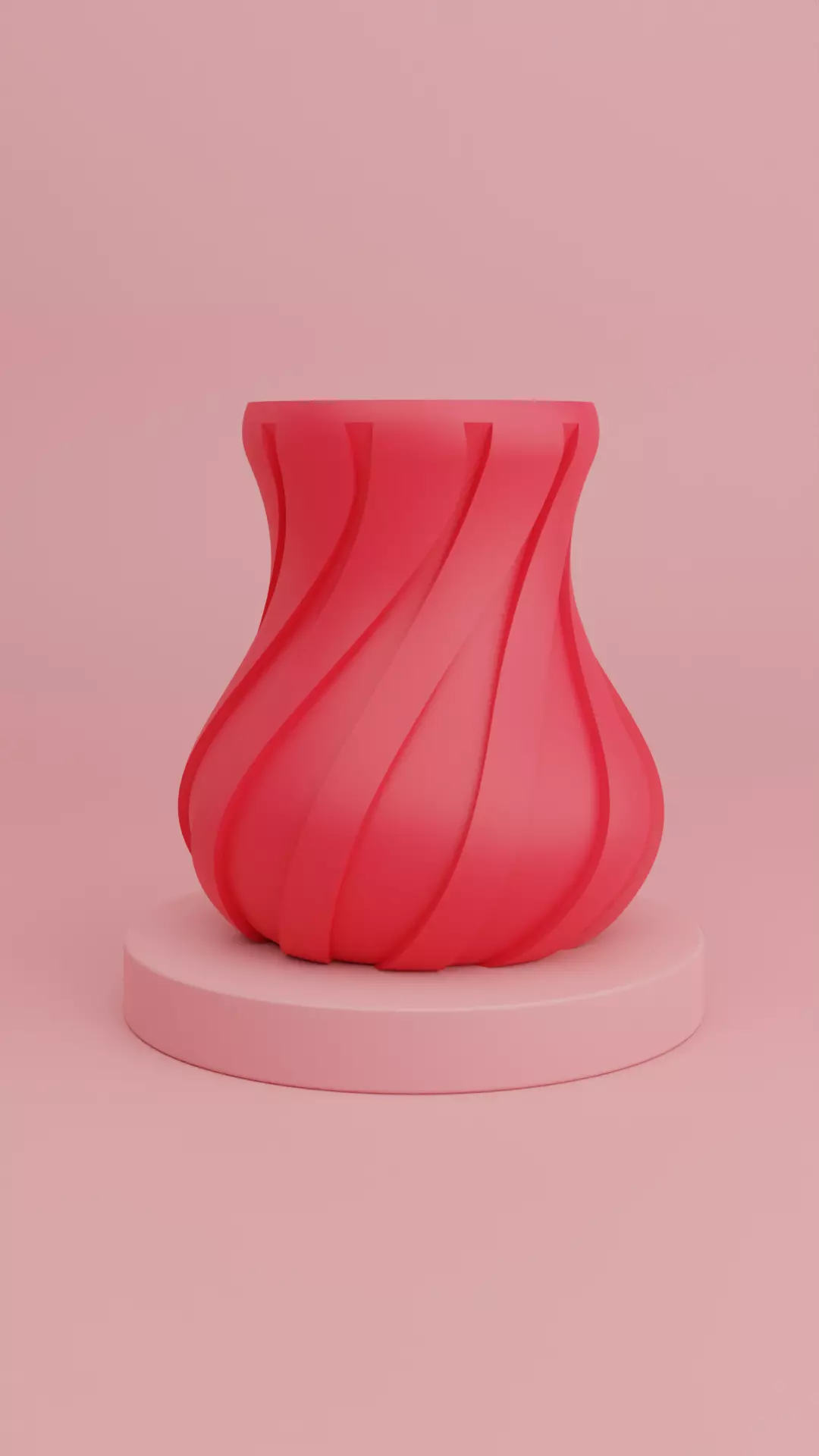 SOFTNESS AND SIMPLICITY VELVET MINIMALIST VASE 3D print model_0