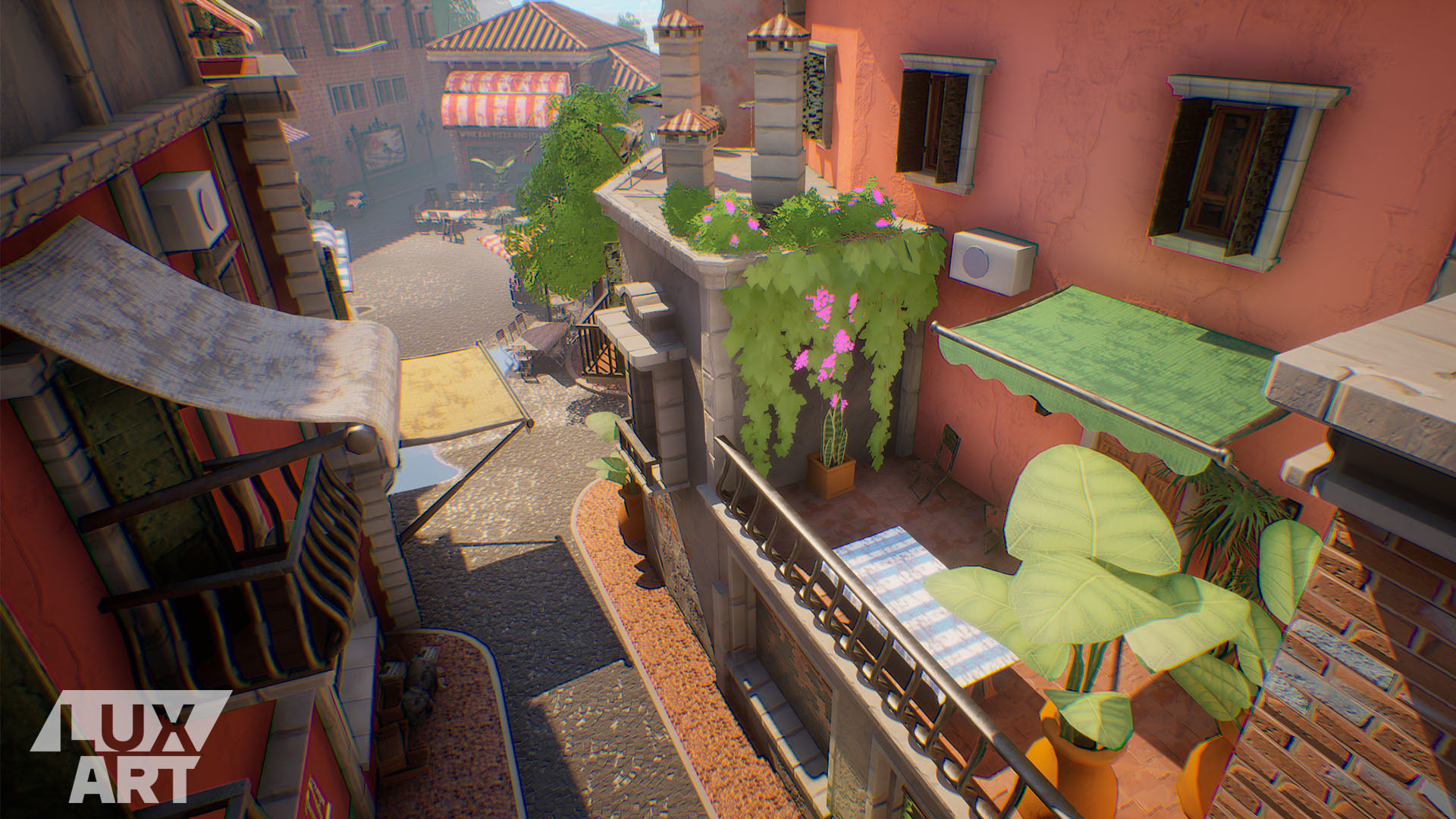 Positano Stylized Pack  Low-poly 3D model_13