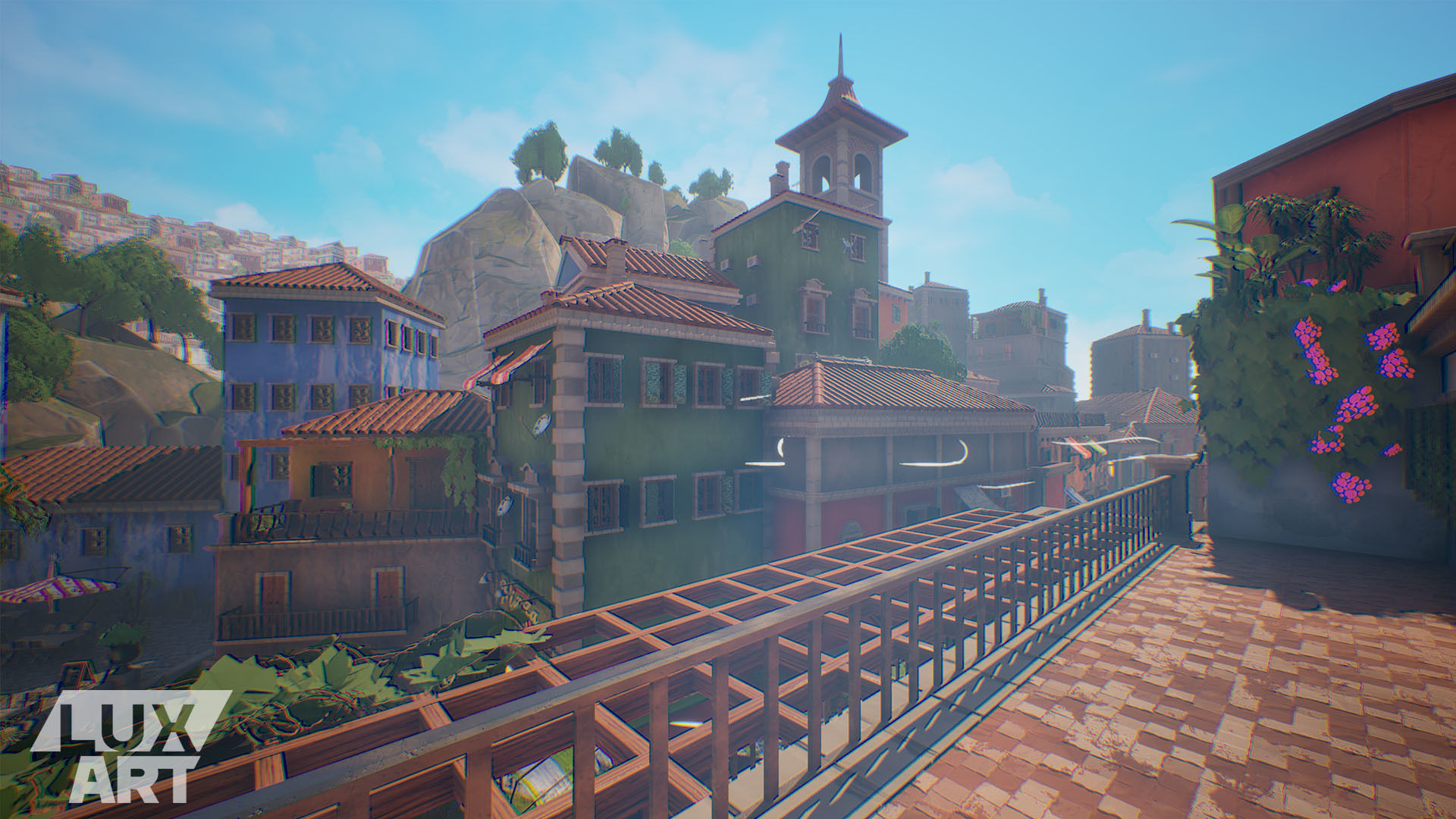 Positano Stylized Pack  Low-poly 3D model_5