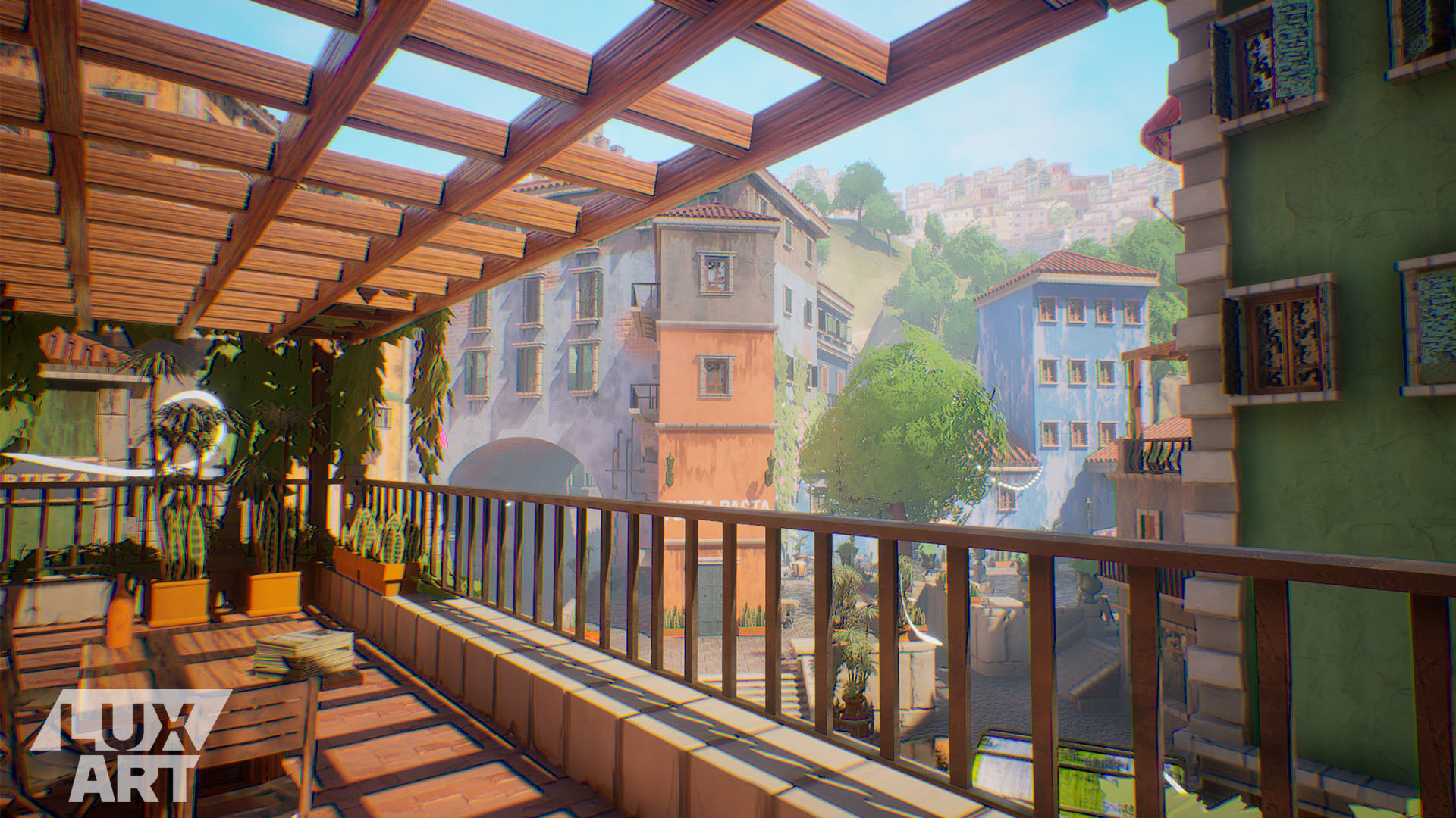 Positano Stylized Pack  Low-poly 3D model_11