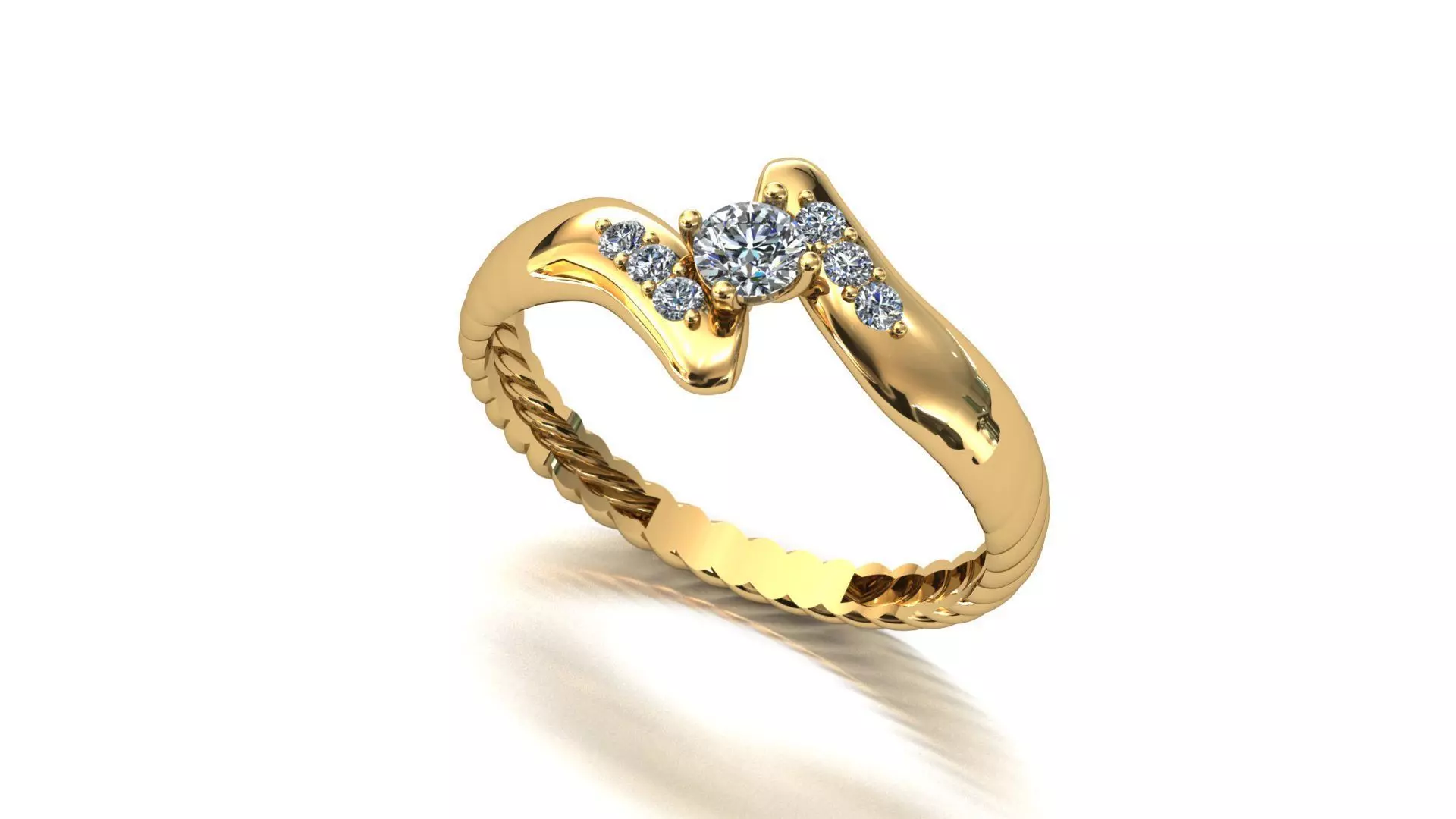 charming ring 3D print model
