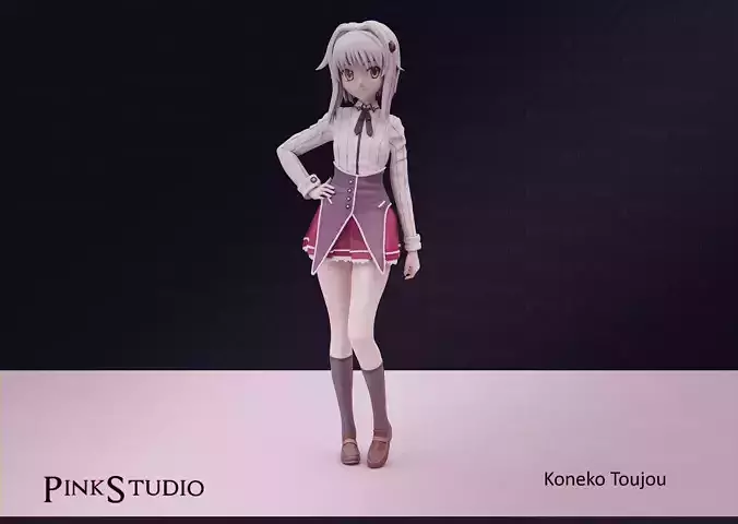 high school dxd - Koneko toujou 3D print model