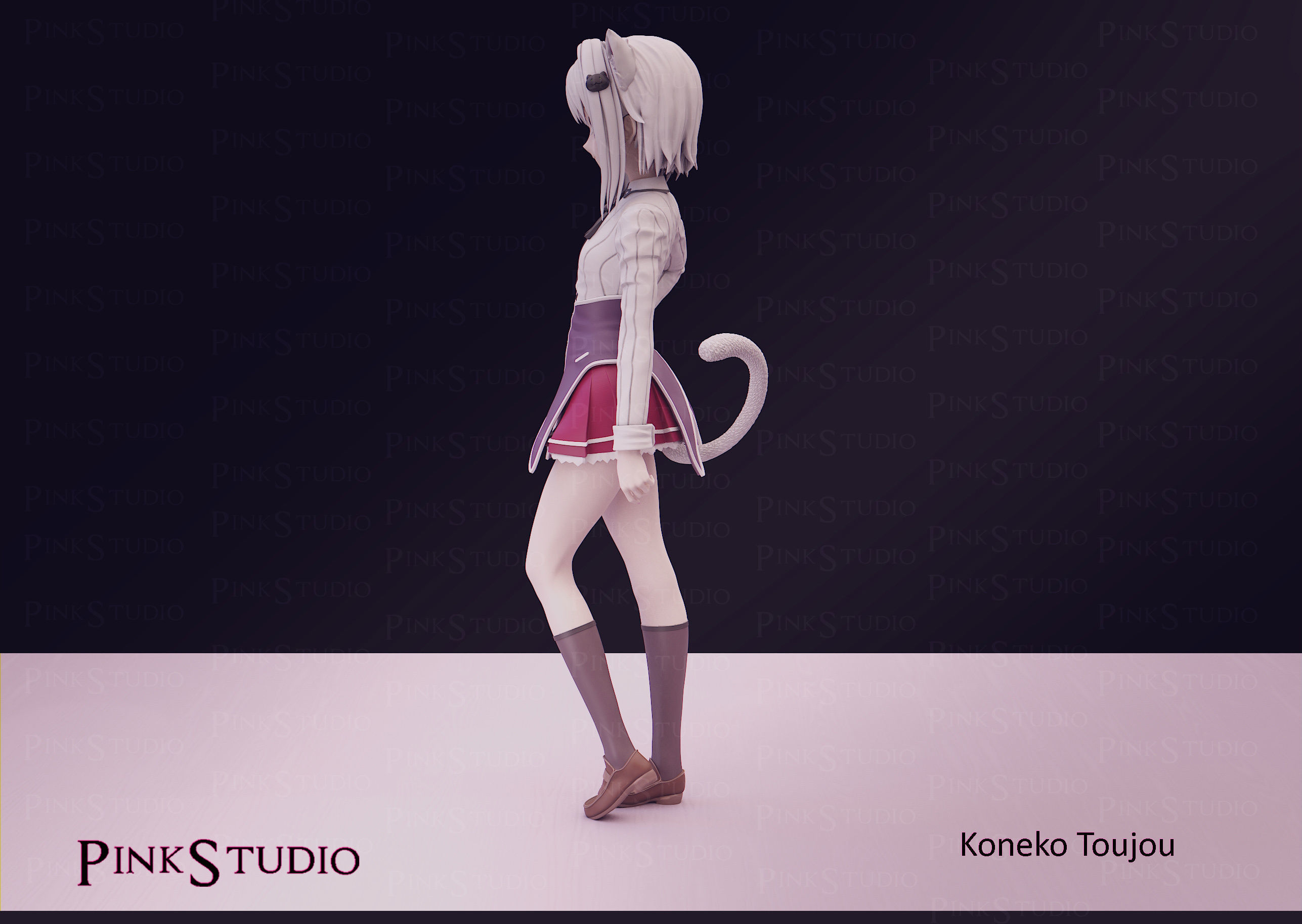 high school dxd - Koneko toujou 3D print model_14