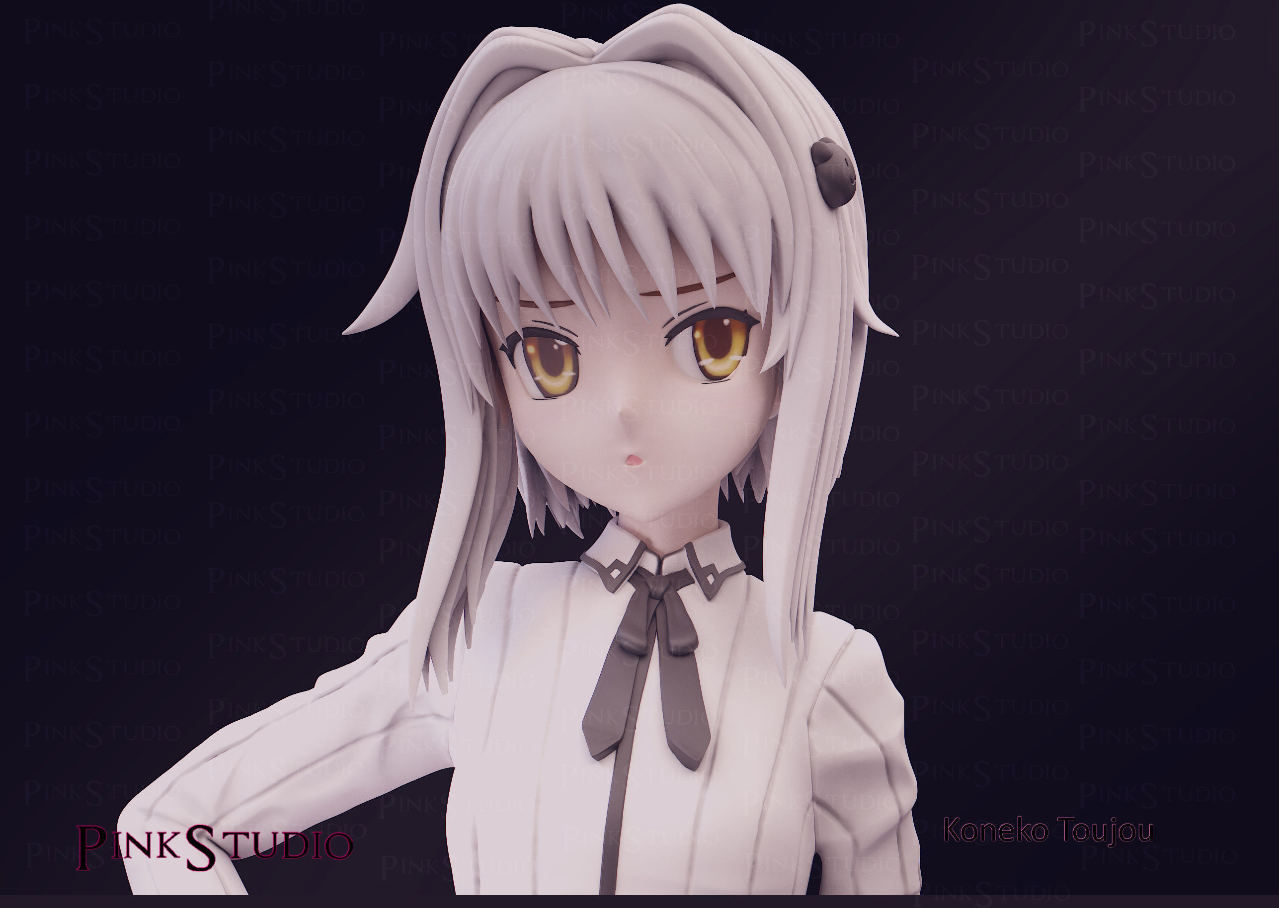 high school dxd - Koneko toujou 3D print model_20