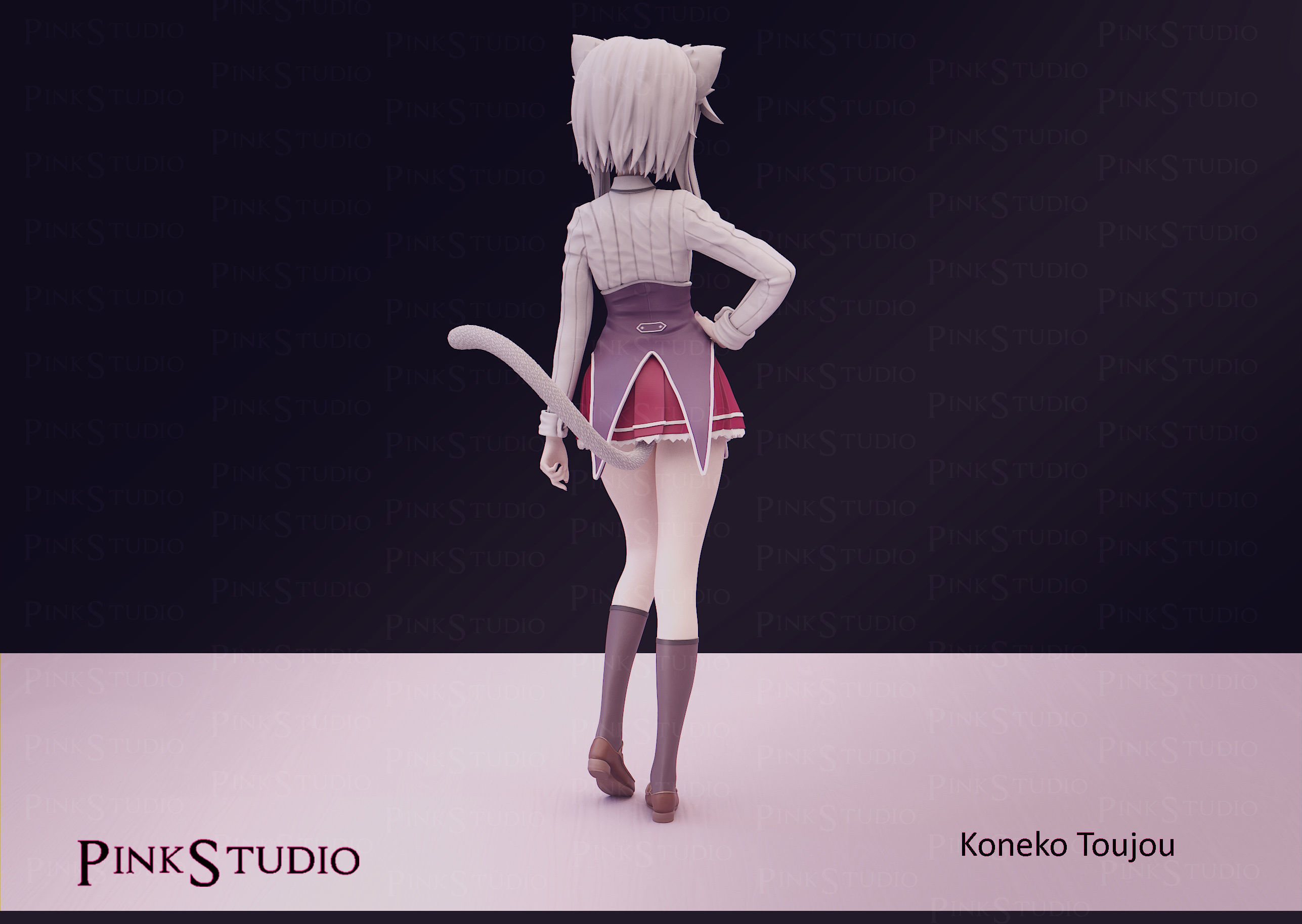 high school dxd - Koneko toujou 3D print model_10