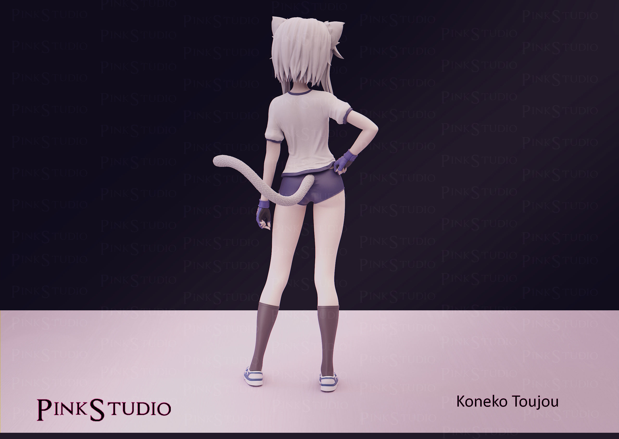 high school dxd - Koneko toujou 3D print model_12