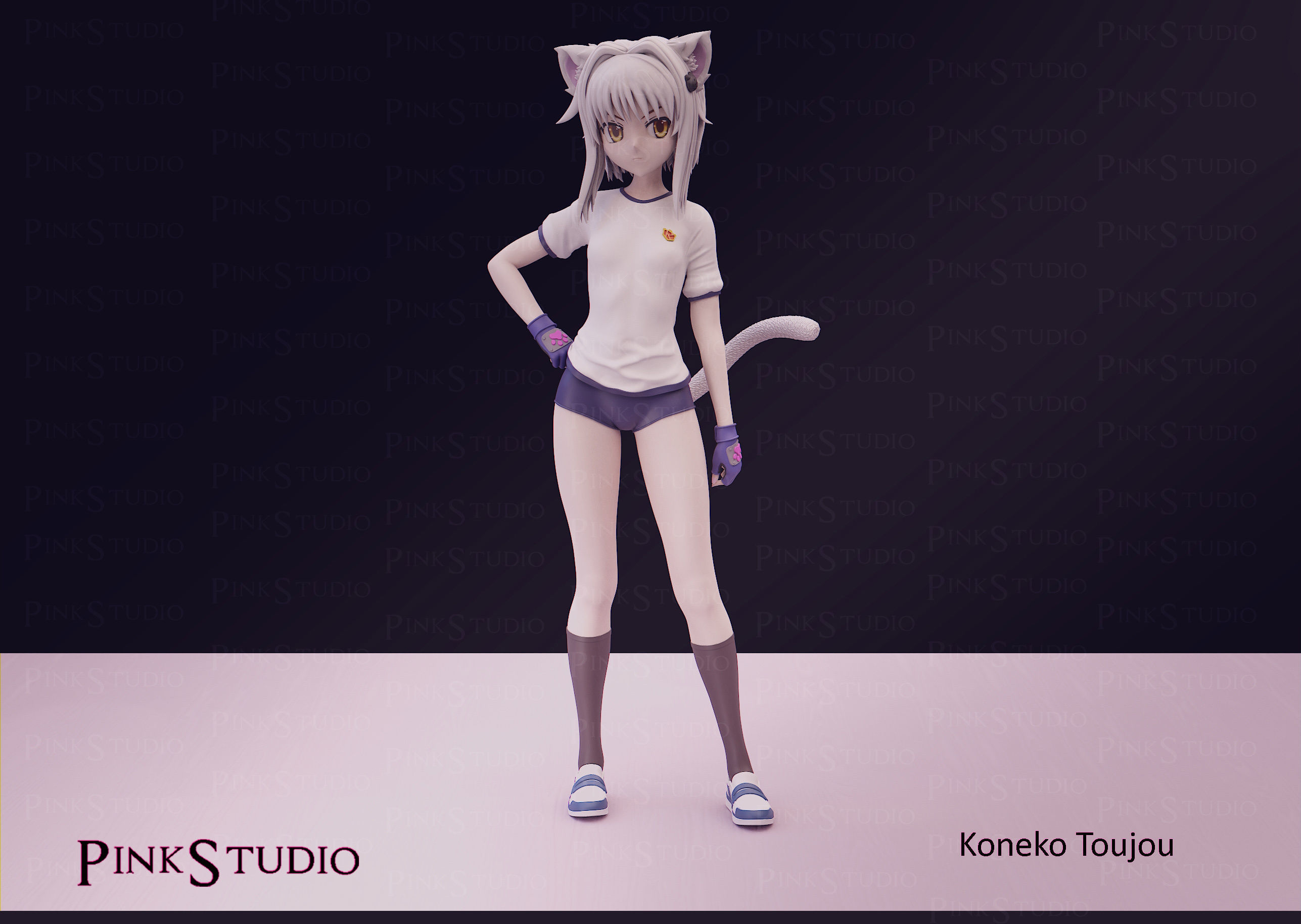 high school dxd - Koneko toujou 3D print model_4