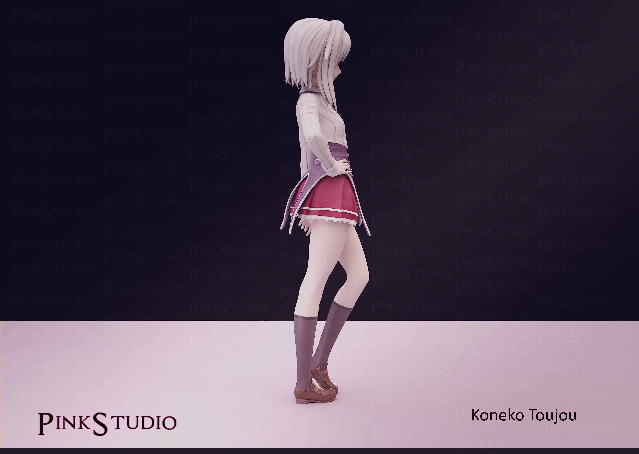 high school dxd - Koneko toujou 3D print model_5