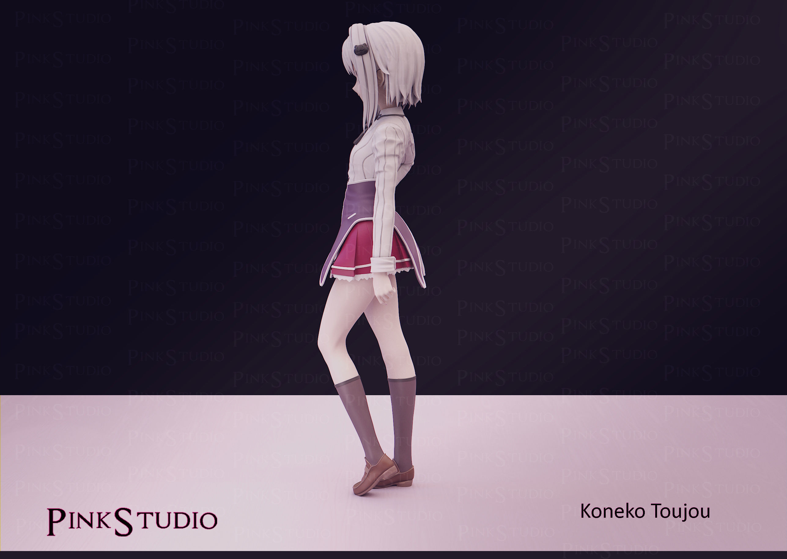 high school dxd - Koneko toujou 3D print model_13