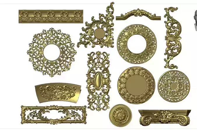 3d pattern file neoclassical sculpture 3d printing