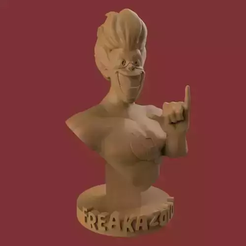 Freakazoid bust