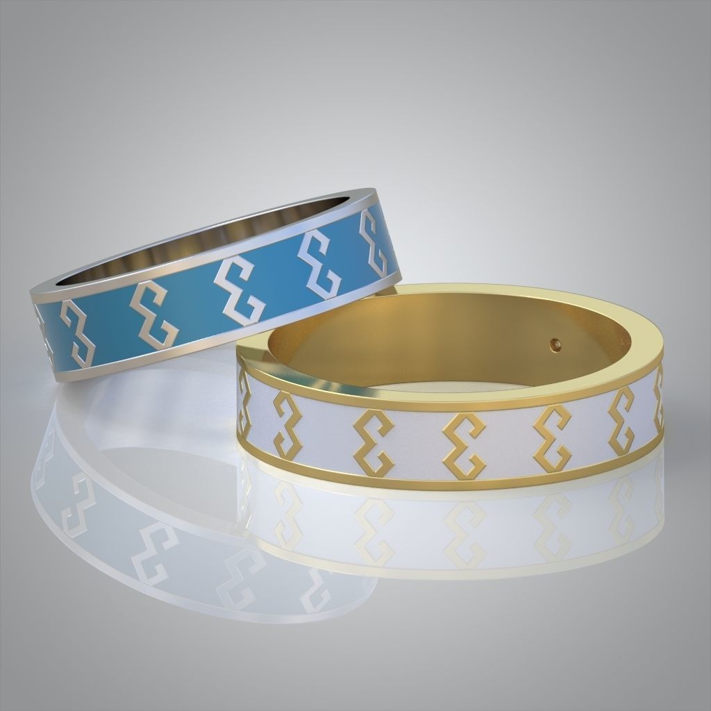 Diamond ring 0489 3D printable model 10 3D print model_6