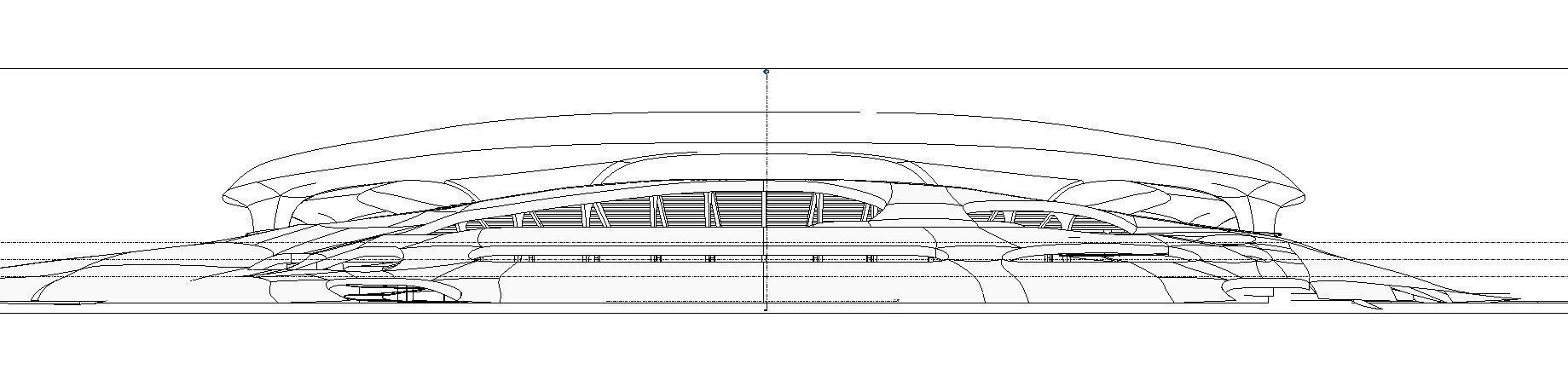 Quzhuo Stadium 3D model_3