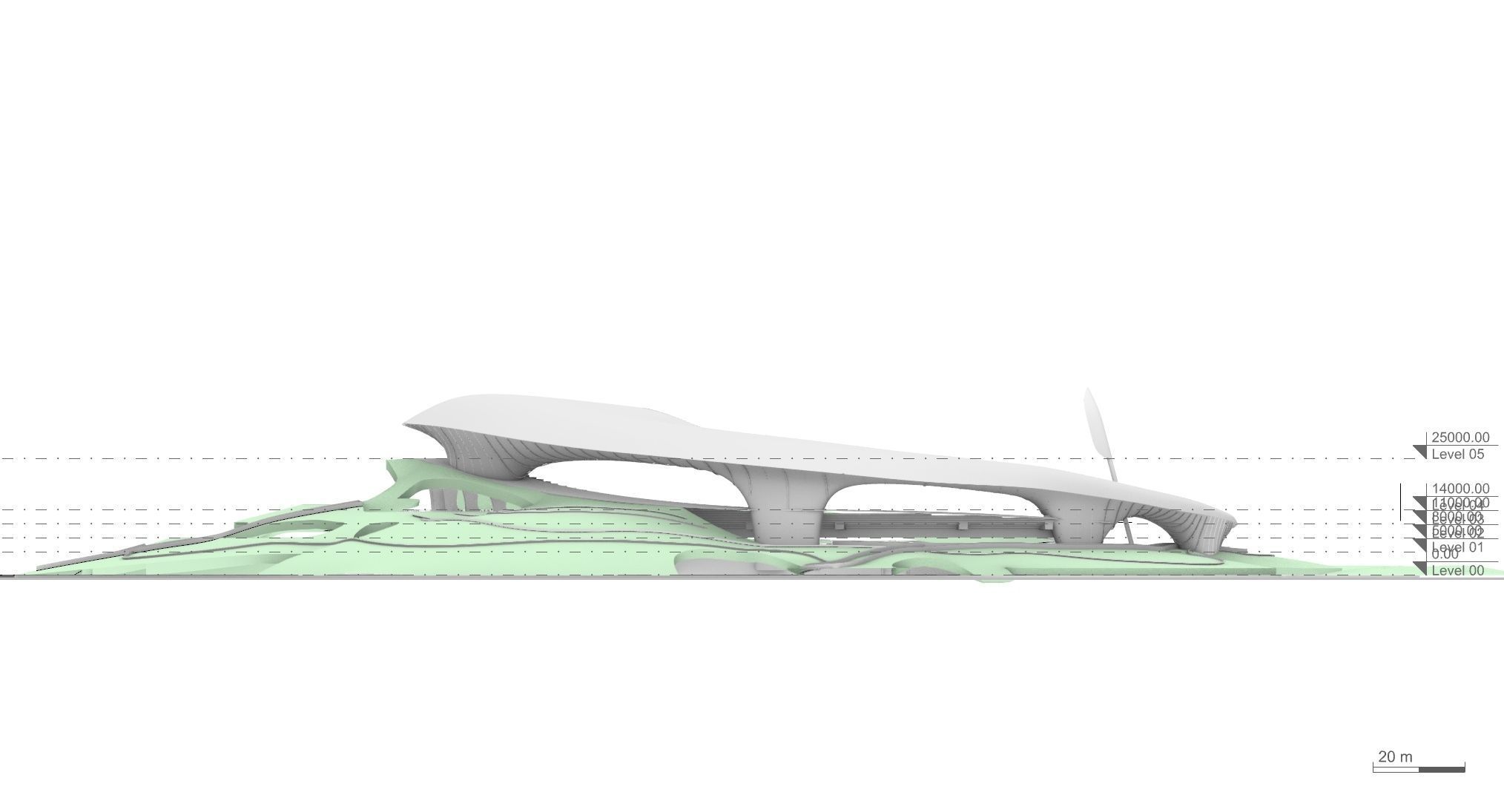 Quzhuo Stadium 3D model_14