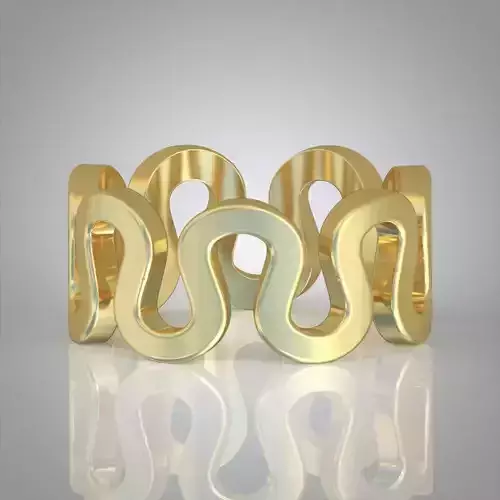 Diamond ring 0495 3D printable model Free 3D print model