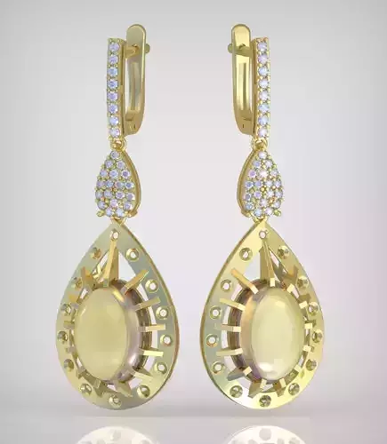 Earring model 0306 3D printable model