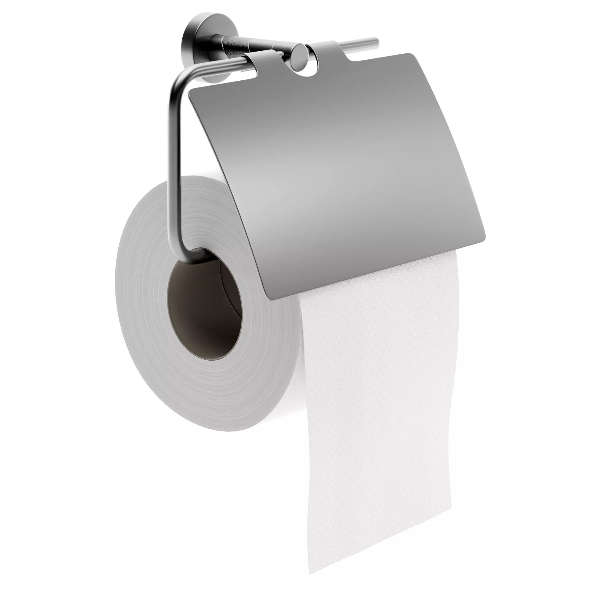 Toilet Paper with Holder 3D model_0