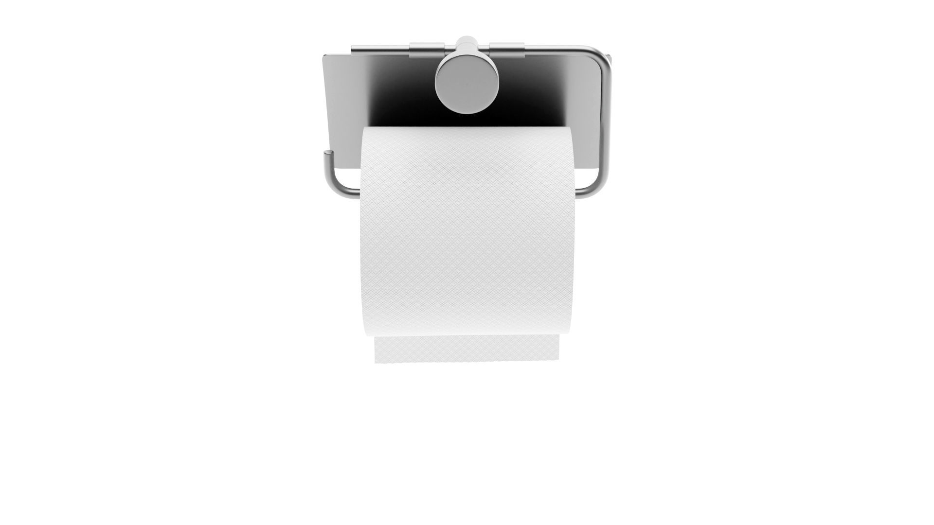 Toilet Paper with Holder 3D model_4