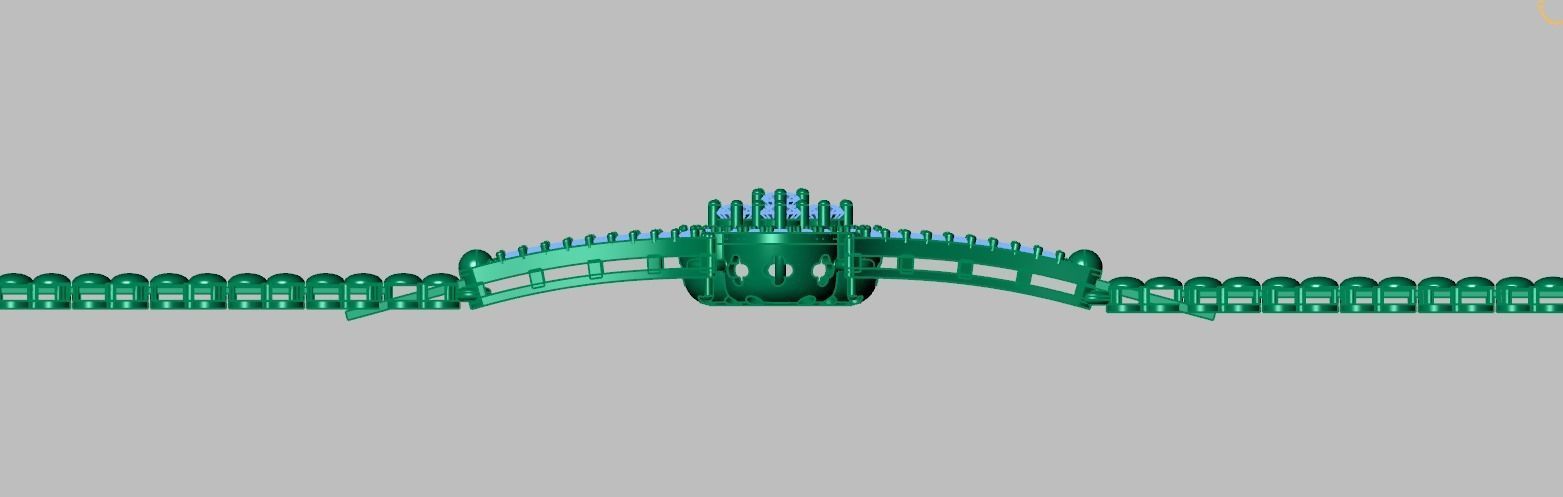 Bracelet model 3D printable model 0040-14 3D print model_14