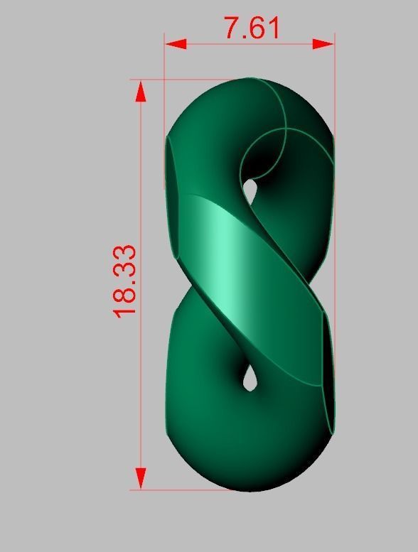 Bracelet model 3D printable model 0041-21 3D print model_11