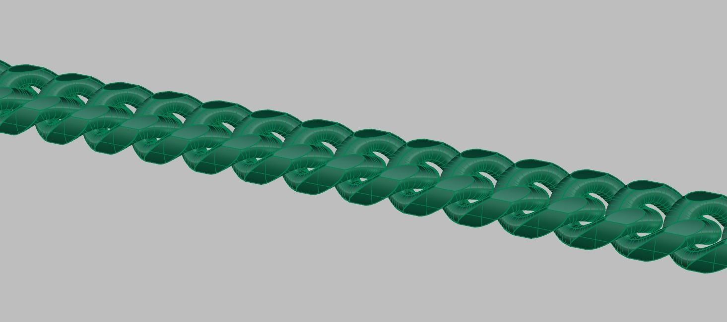 Bracelet model 3D printable model 0041-21 3D print model_13