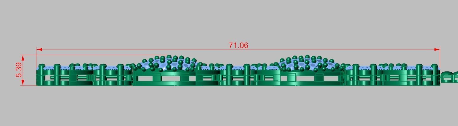 Bracelet model 3D printable model 0051-10 3D print model_14