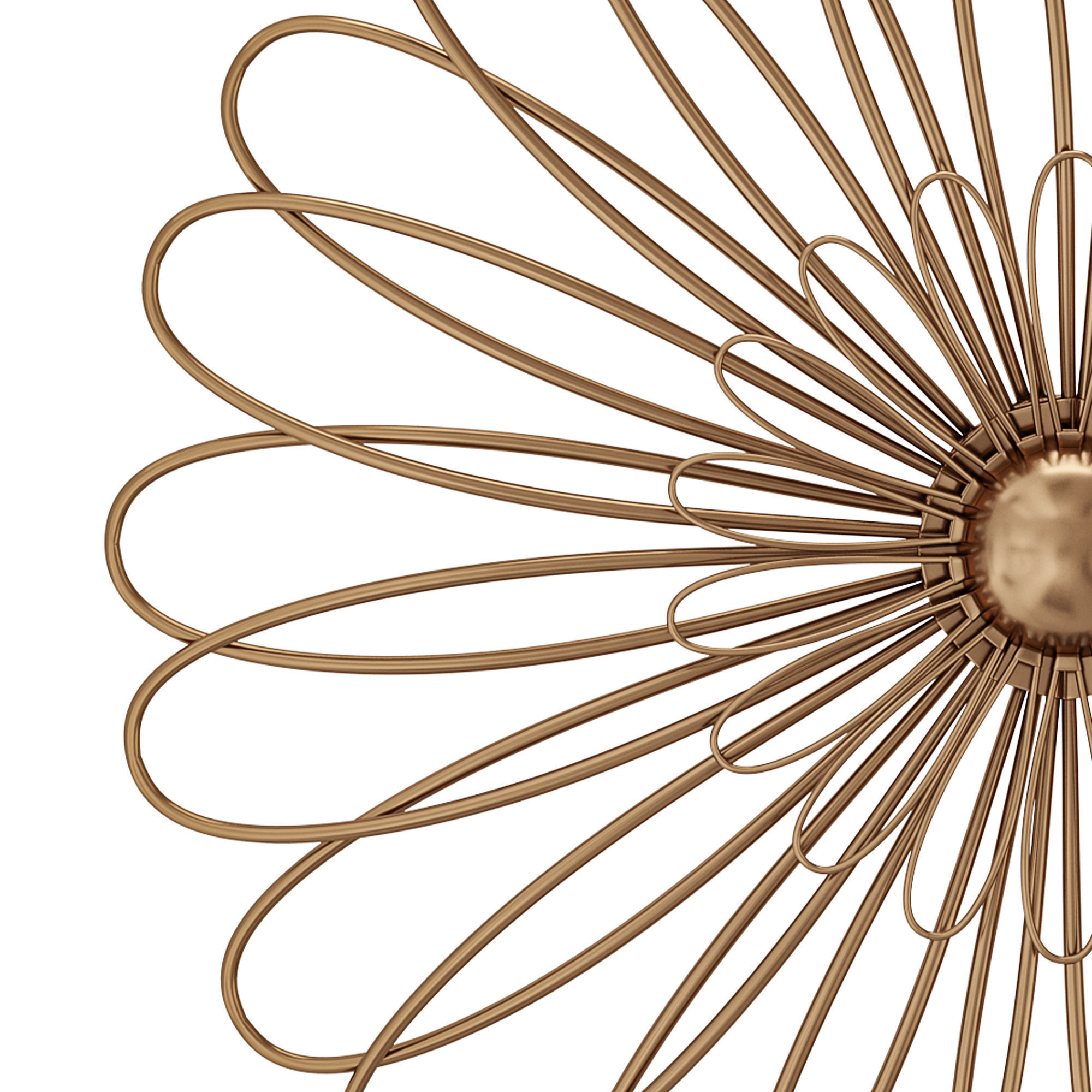 Mistana flower wall decor 3D model_2