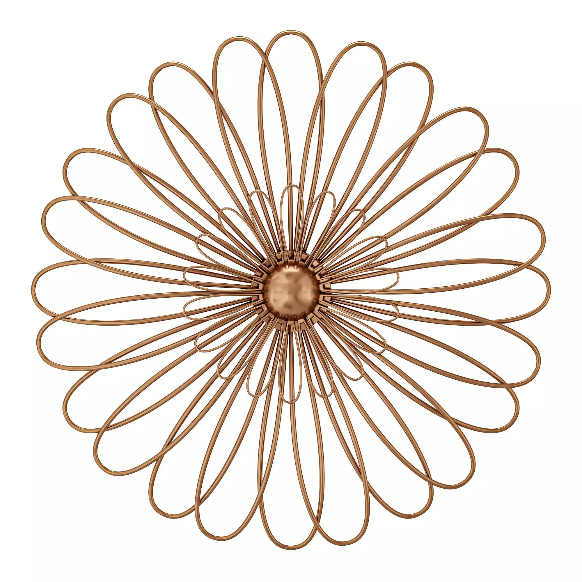 Mistana flower wall decor 3D model_0