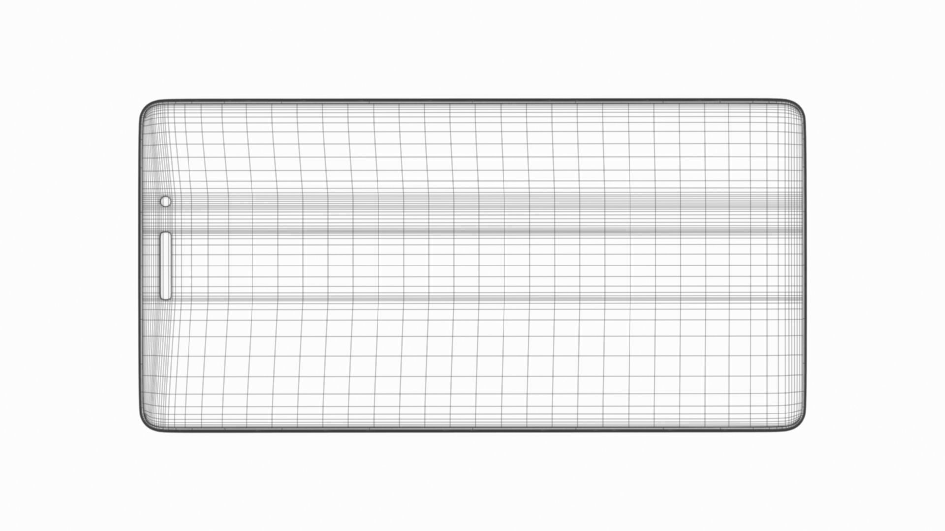 Android Mobile Phone Low-poly 3D model_8