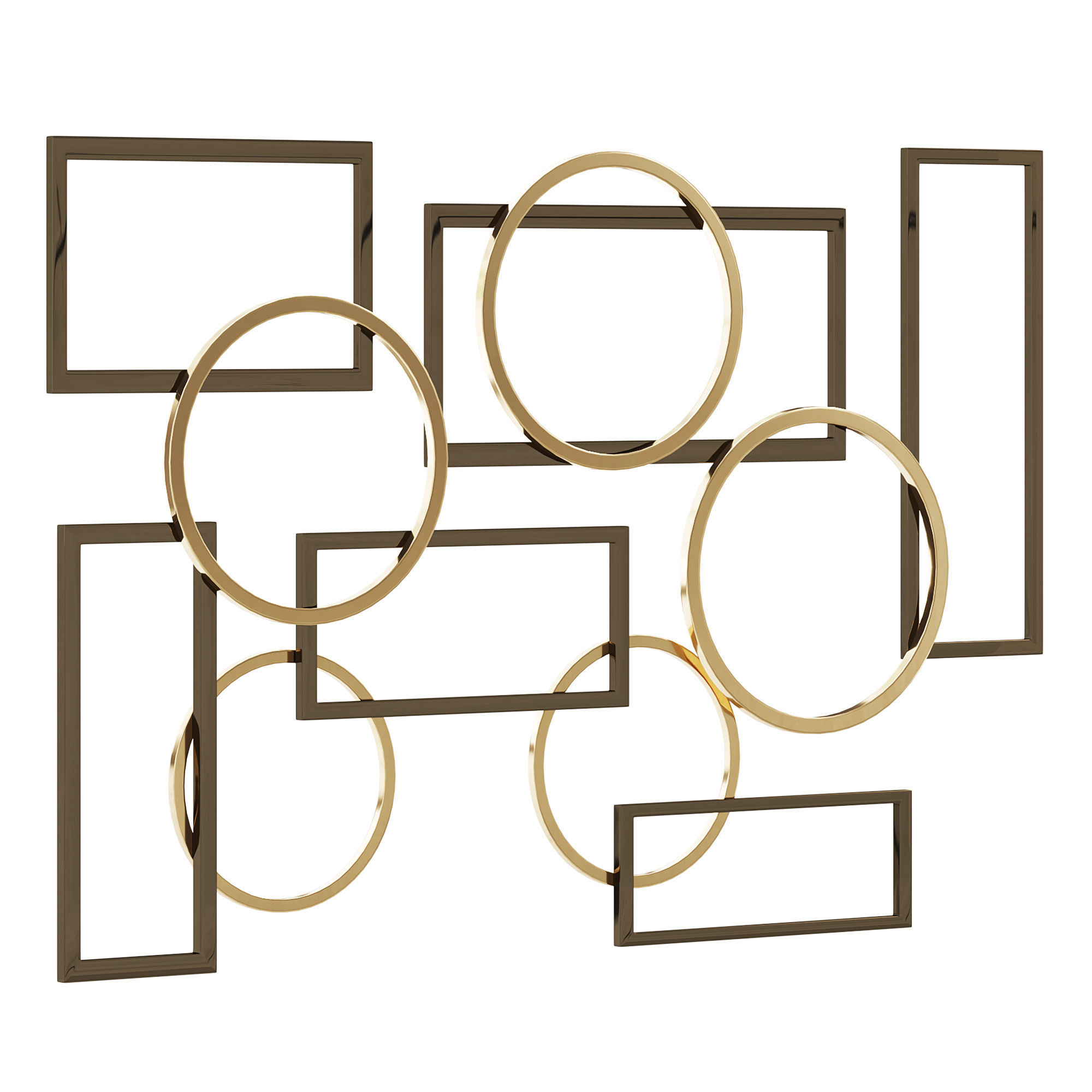 George oliver wall decor 3D model_3