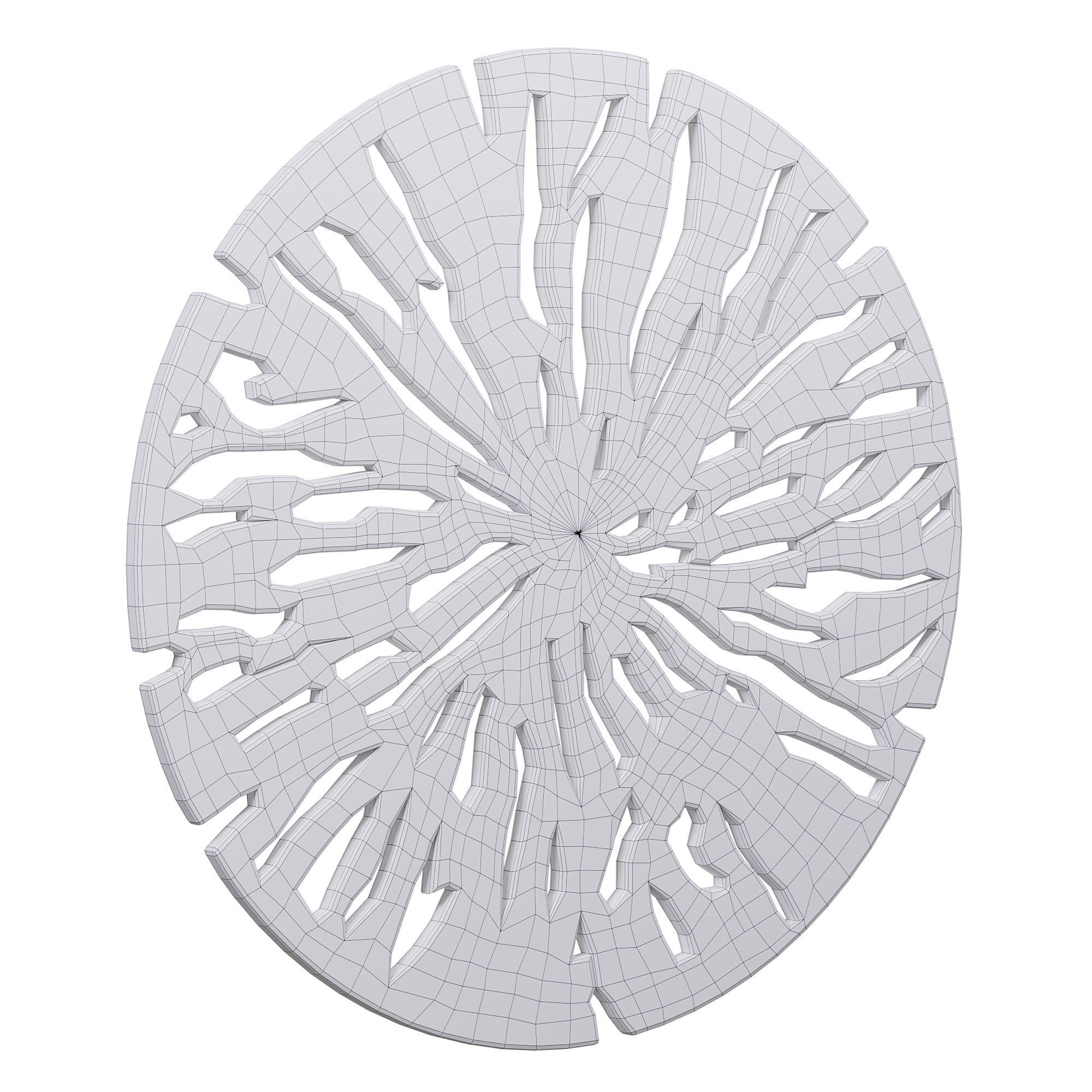 Mistana wall decor 3D model_3