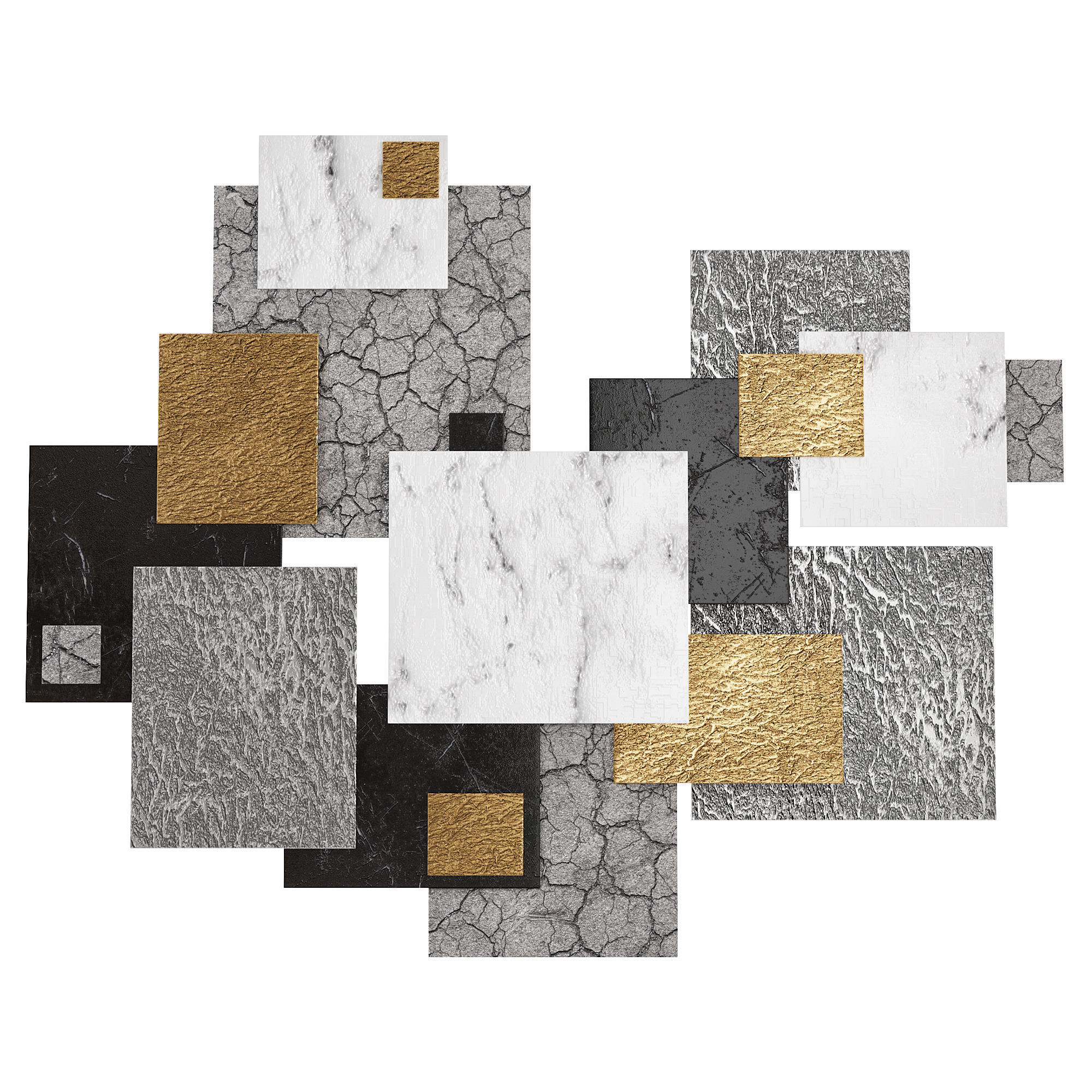 Wade logan wall decor 3D model_1