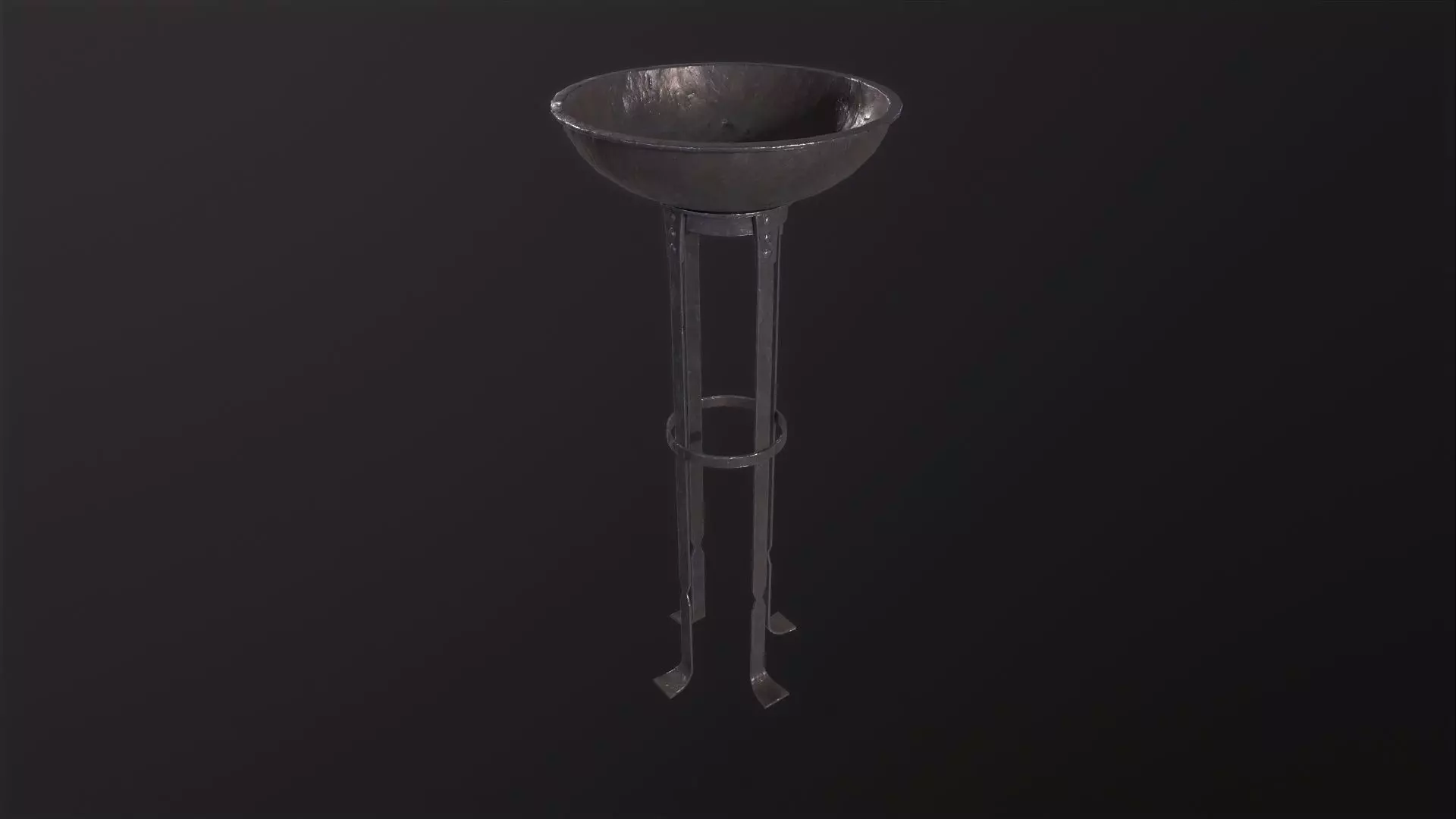 Brazier 3D Model Low-poly 3D model