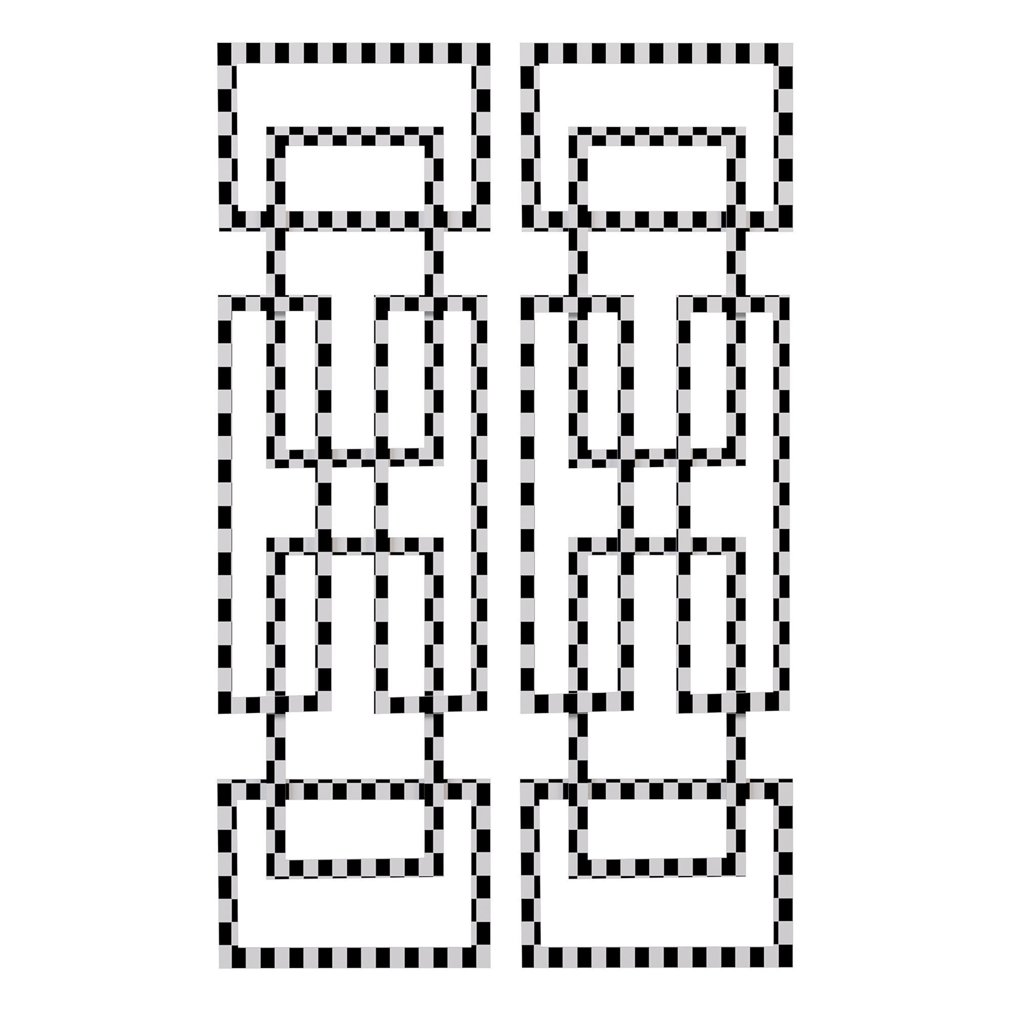 Mercury row 2 piece aerin wall decor 3D model_3