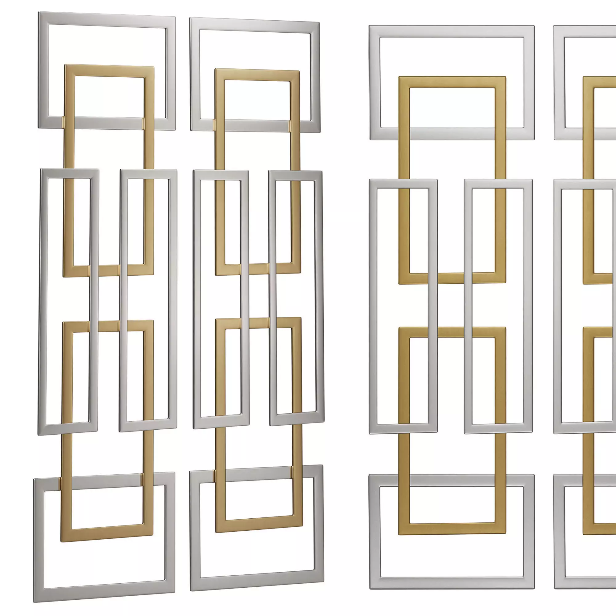 Mercury row 2 piece aerin wall decor 3D model_0