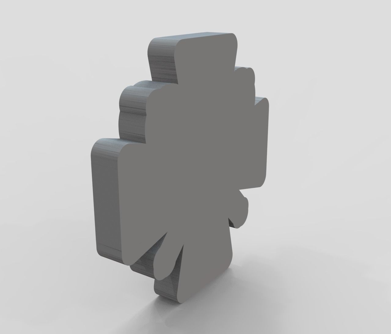 Form for the sign of the Ministry of Defense of Ukraine 3D print model_4