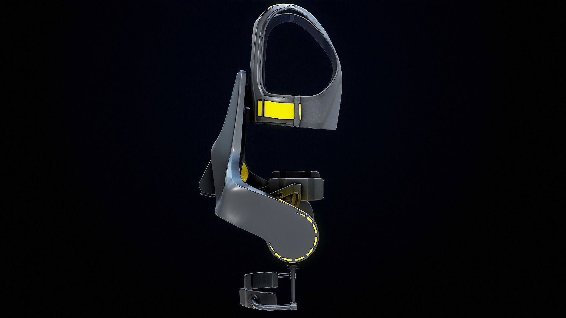 Exoskeleton German Bionic Apogee PBR Low-poly 3D model_22