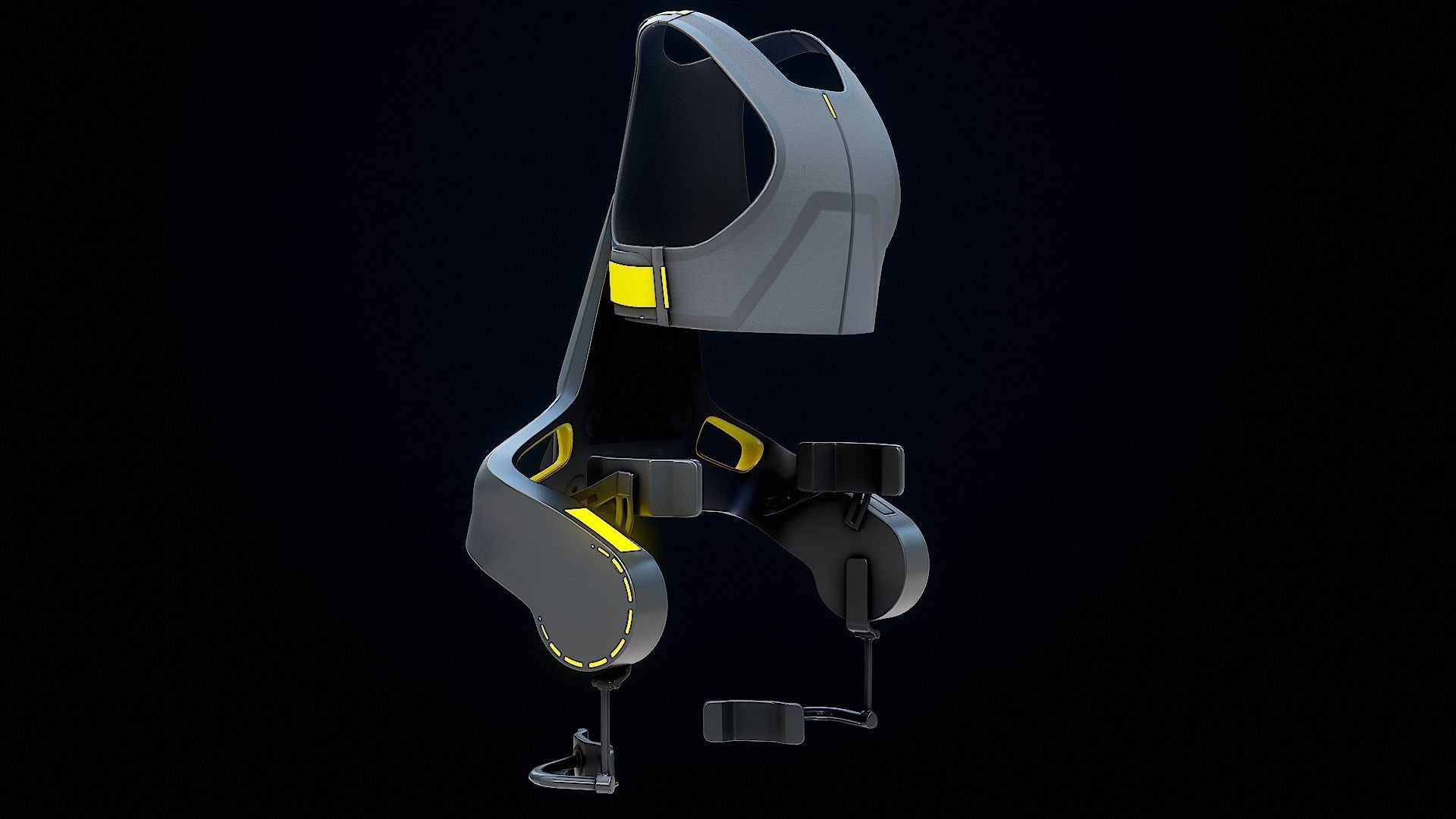 Exoskeleton German Bionic Apogee PBR Low-poly 3D model_19