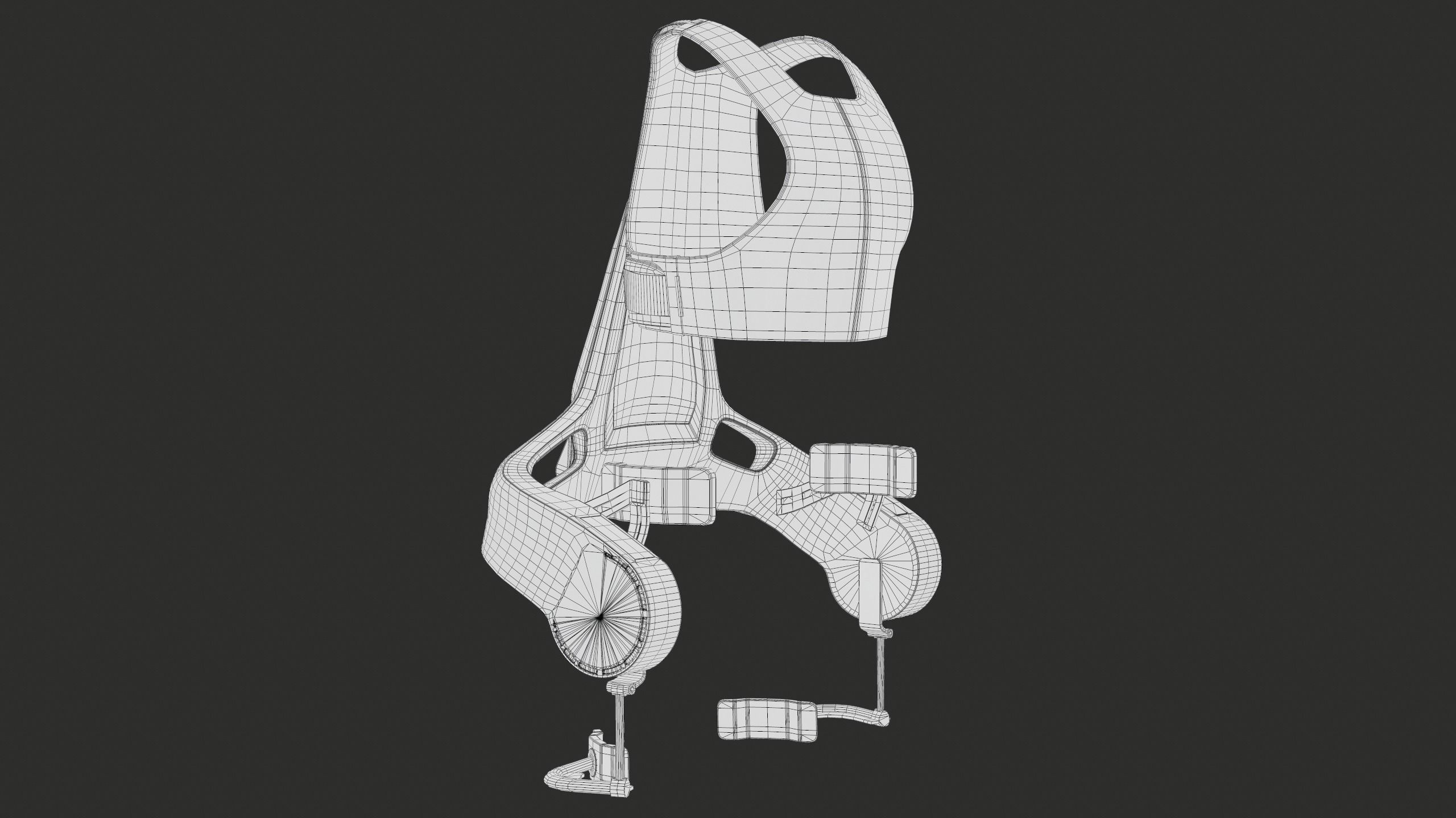 Exoskeleton German Bionic Apogee PBR Low-poly 3D model_40