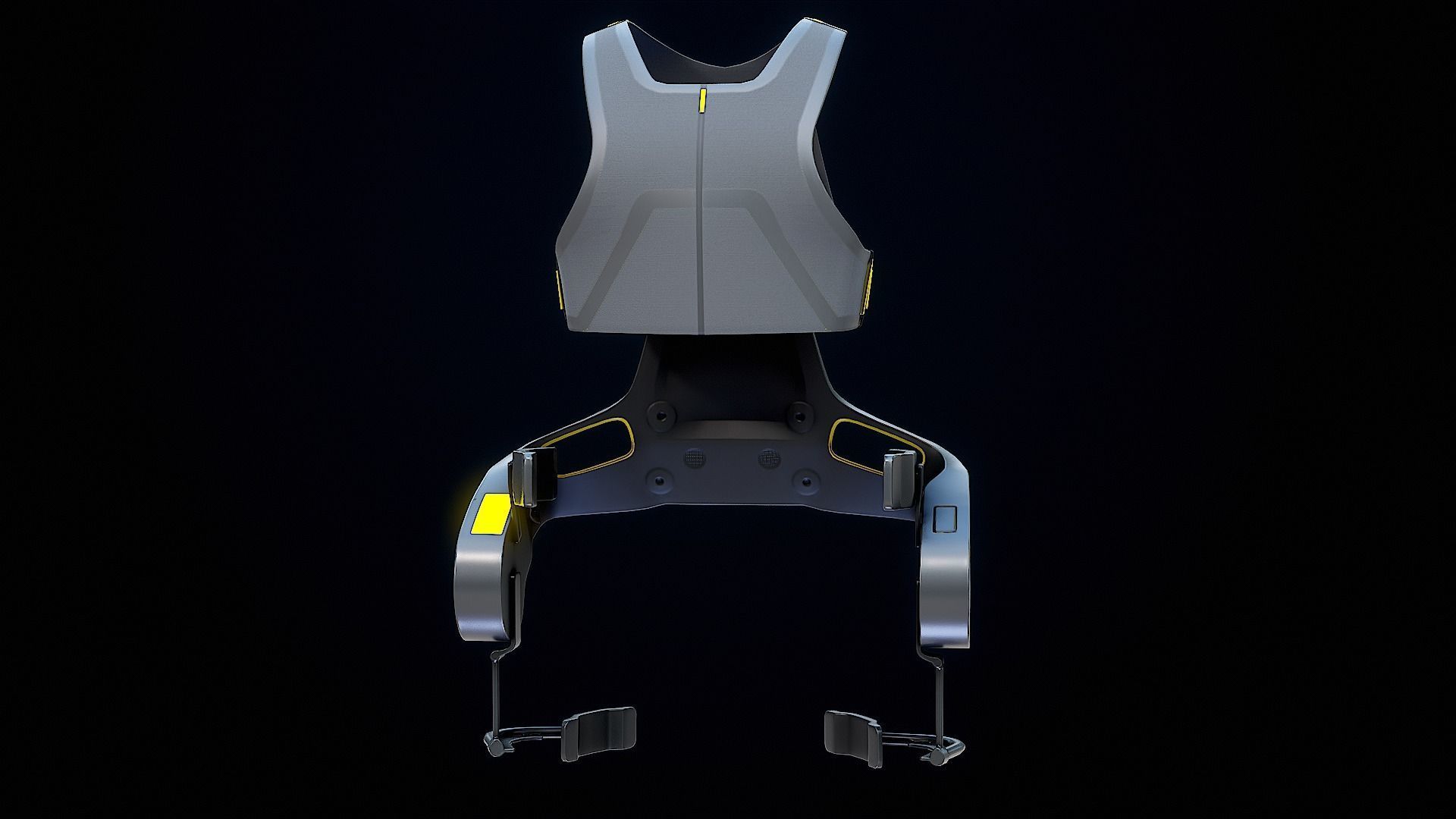 Exoskeleton German Bionic Apogee PBR Low-poly 3D model_14