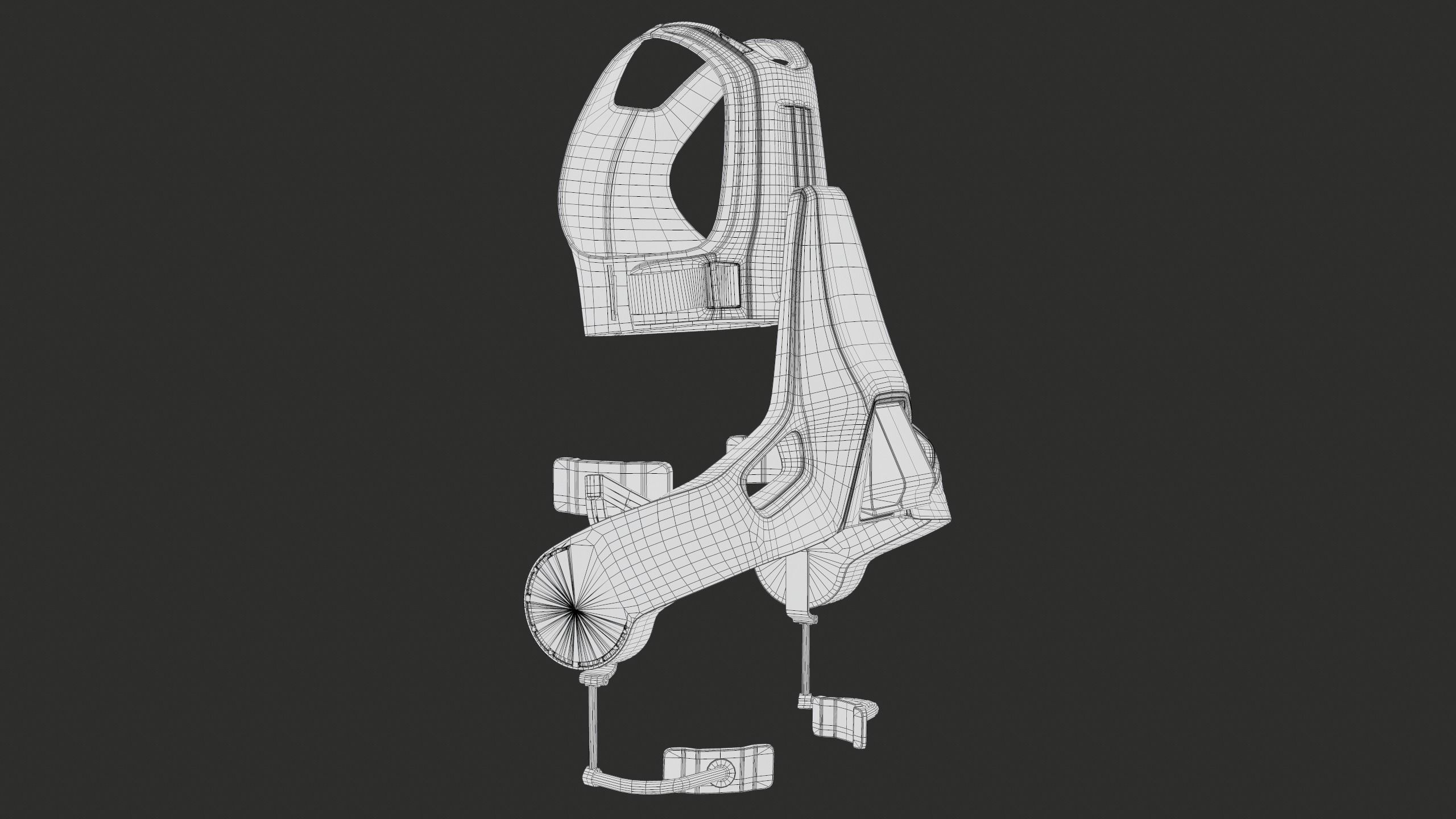 Exoskeleton German Bionic Apogee PBR Low-poly 3D model_36