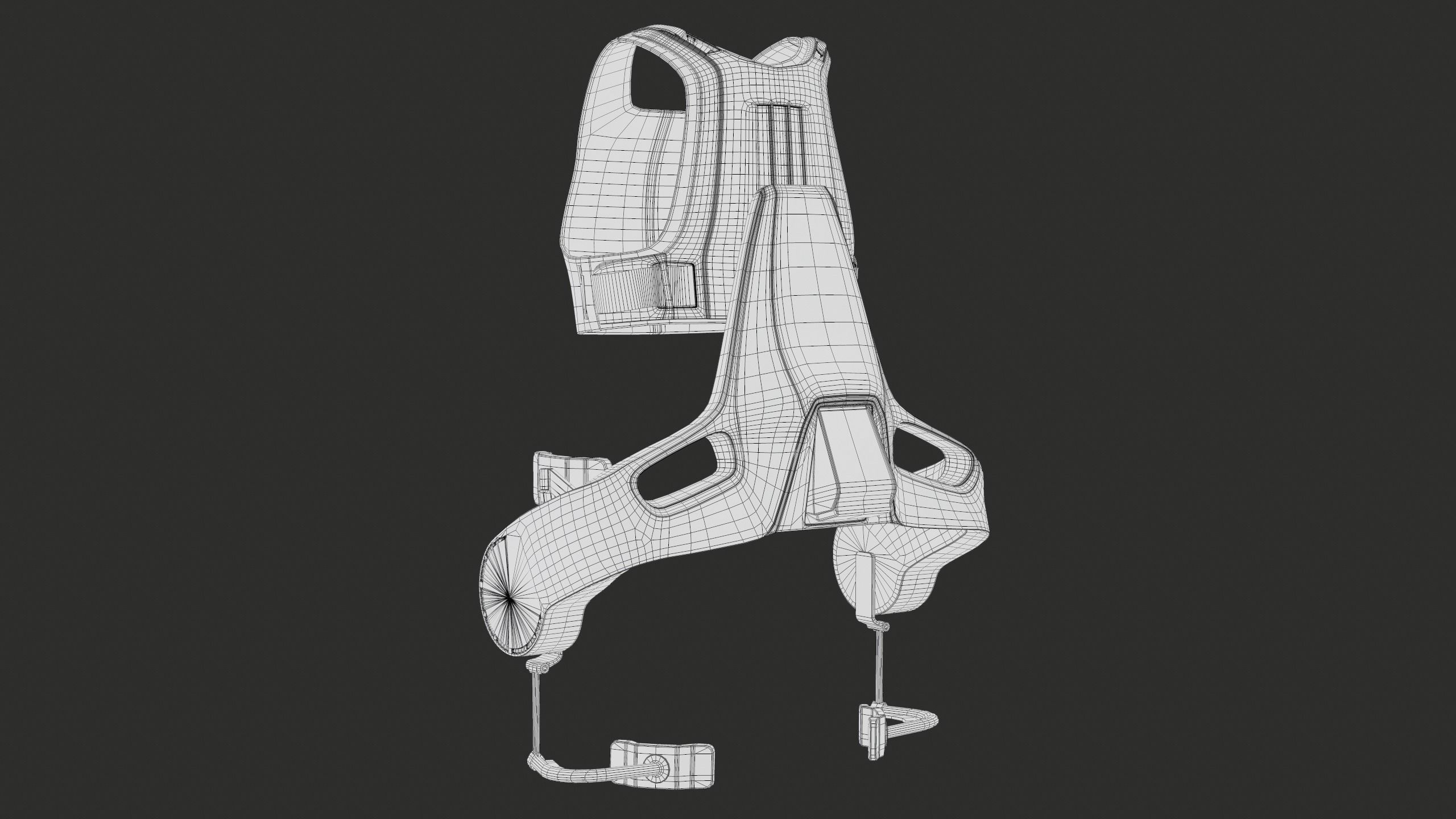 Exoskeleton German Bionic Apogee PBR Low-poly 3D model_35