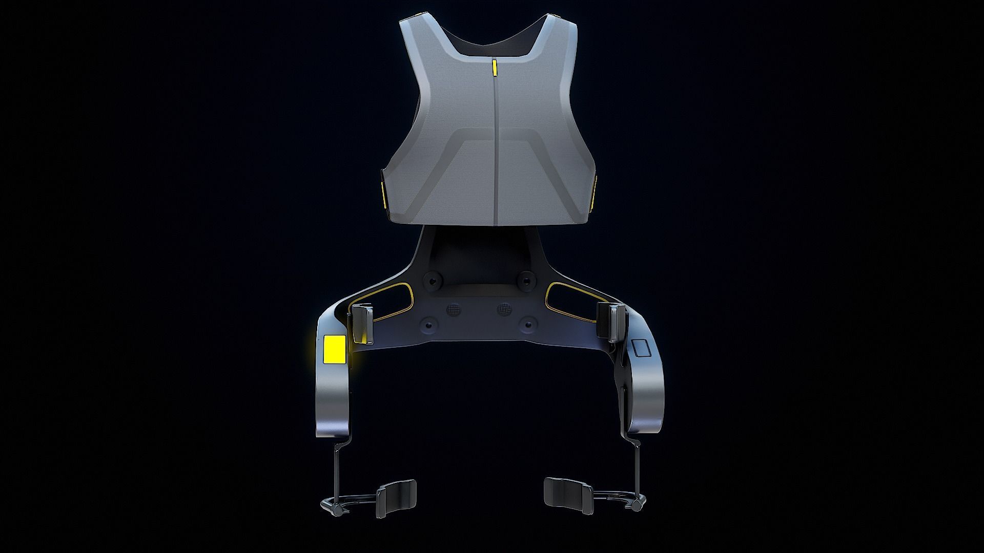 Exoskeleton German Bionic Apogee PBR Low-poly 3D model_15