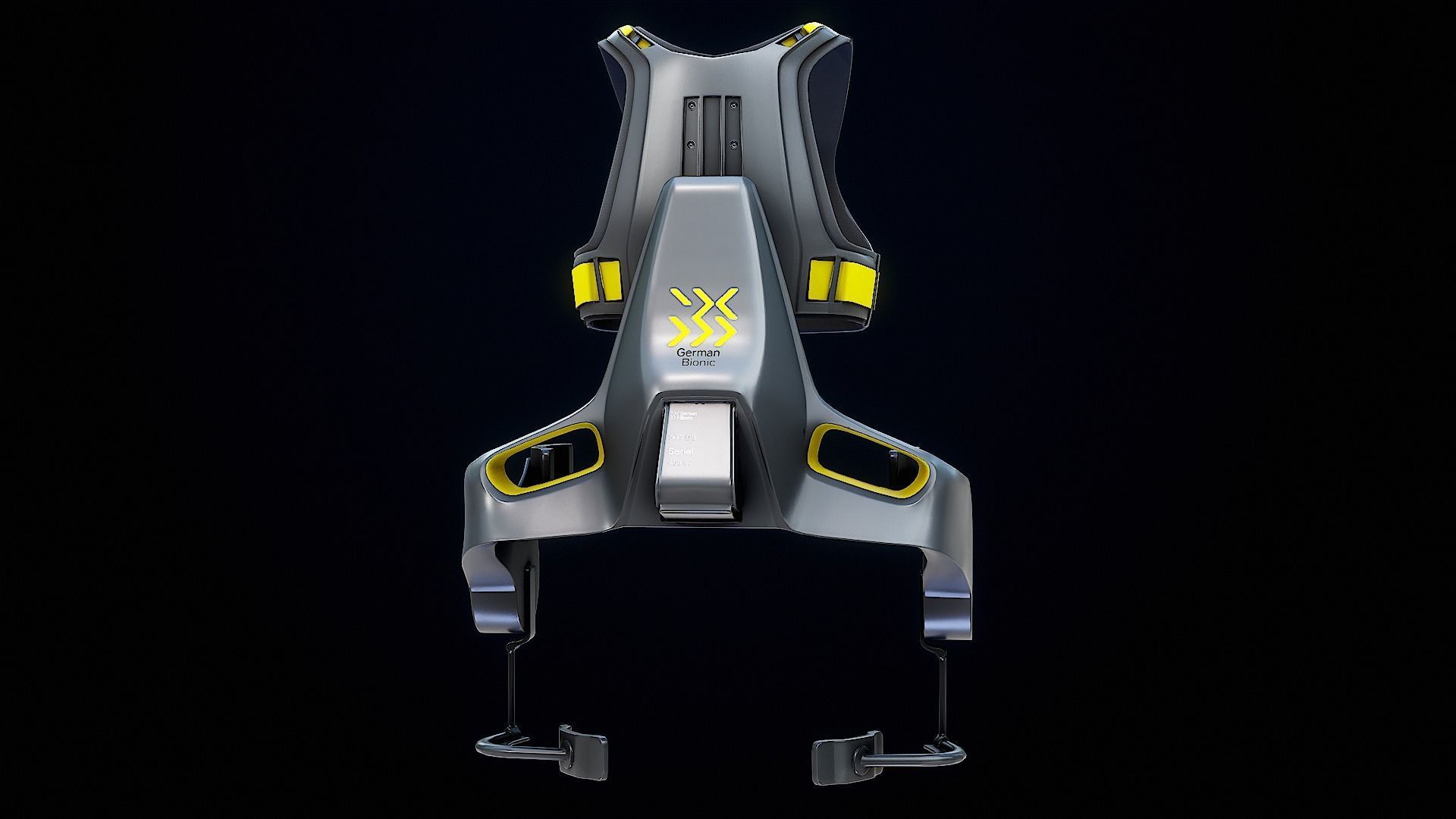 Exoskeleton German Bionic Apogee PBR Low-poly 3D model_29
