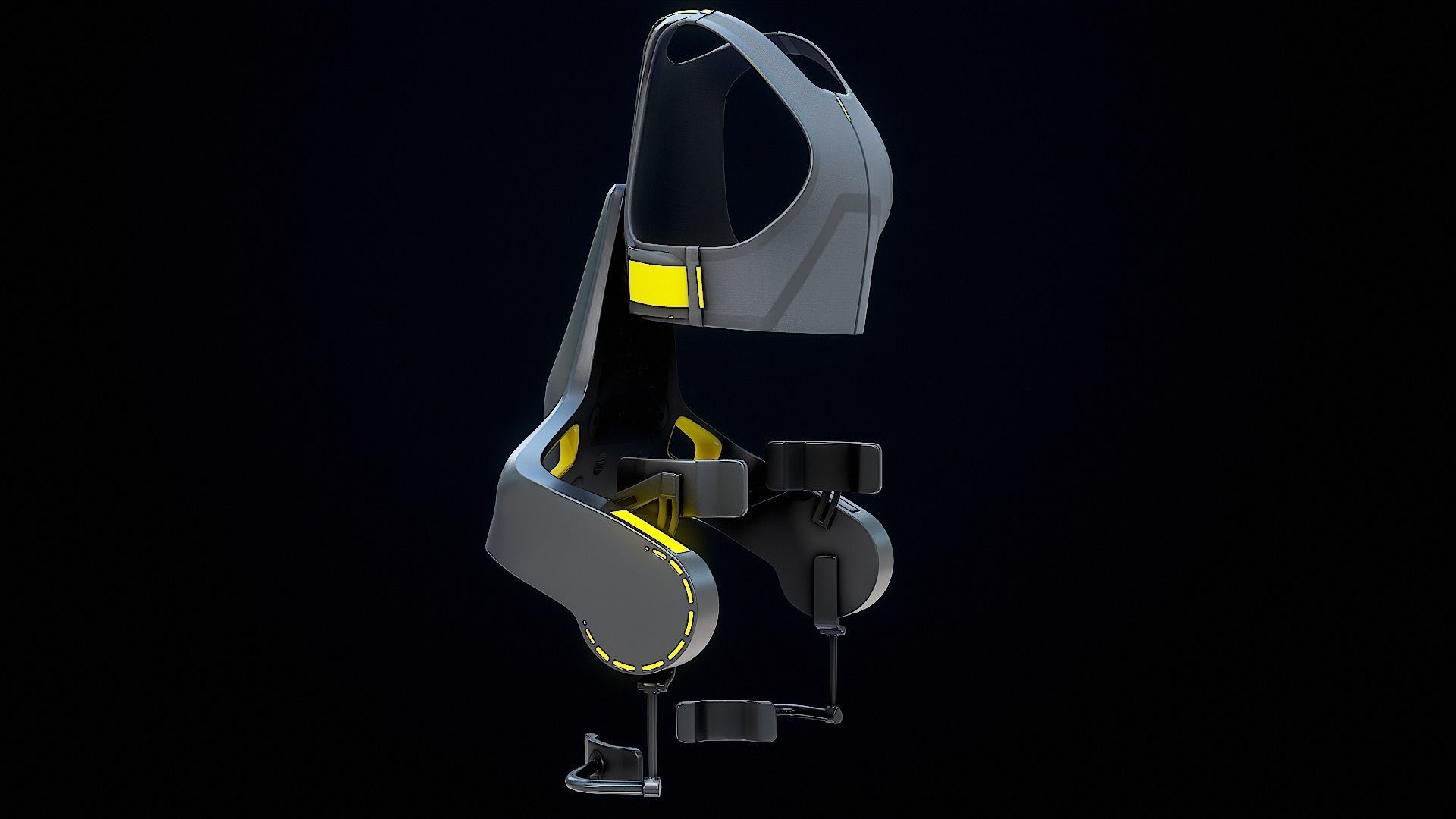 Exoskeleton German Bionic Apogee PBR Low-poly 3D model_20