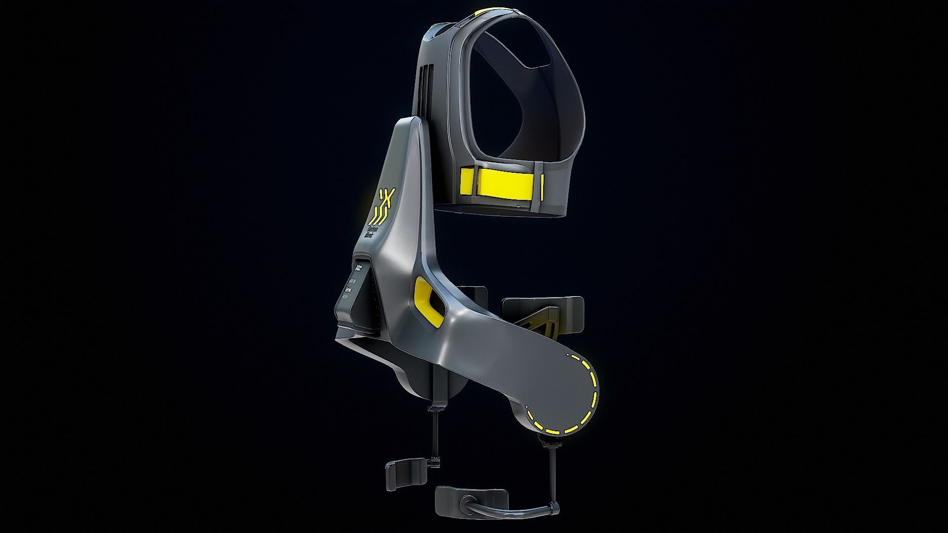Exoskeleton German Bionic Apogee PBR Low-poly 3D model_24