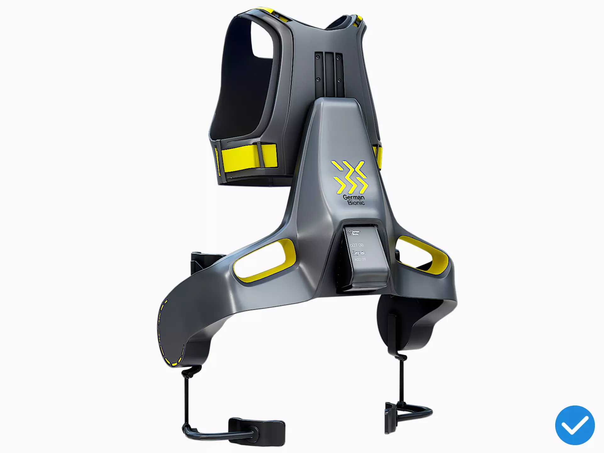 Exoskeleton German Bionic Apogee PBR Low-poly 3D model_0