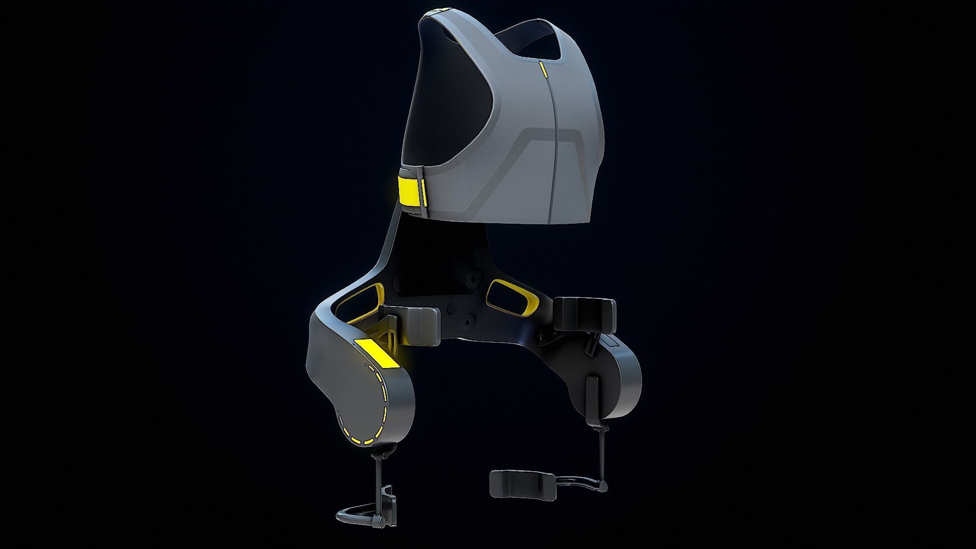 Exoskeleton German Bionic Apogee PBR Low-poly 3D model_18