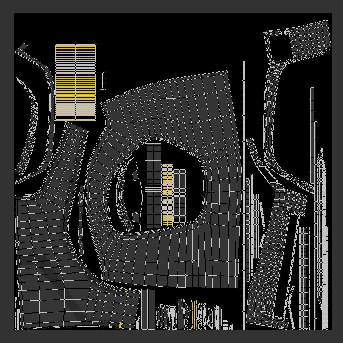 Exoskeleton German Bionic Apogee PBR Low-poly 3D model_47